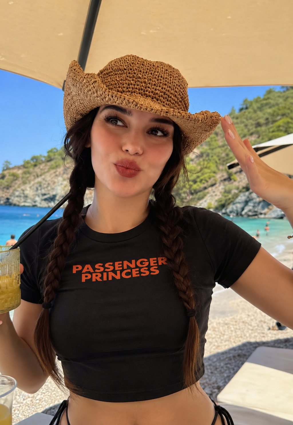 PASSENGER PRINCESS BABY CROP TOP