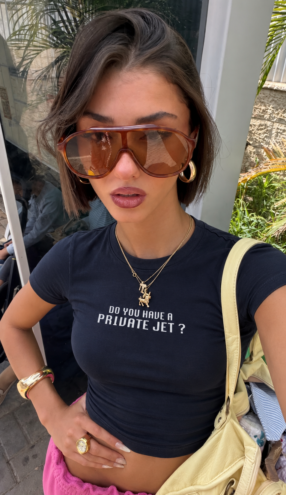 PRIVATE JET BABY CROP TOP