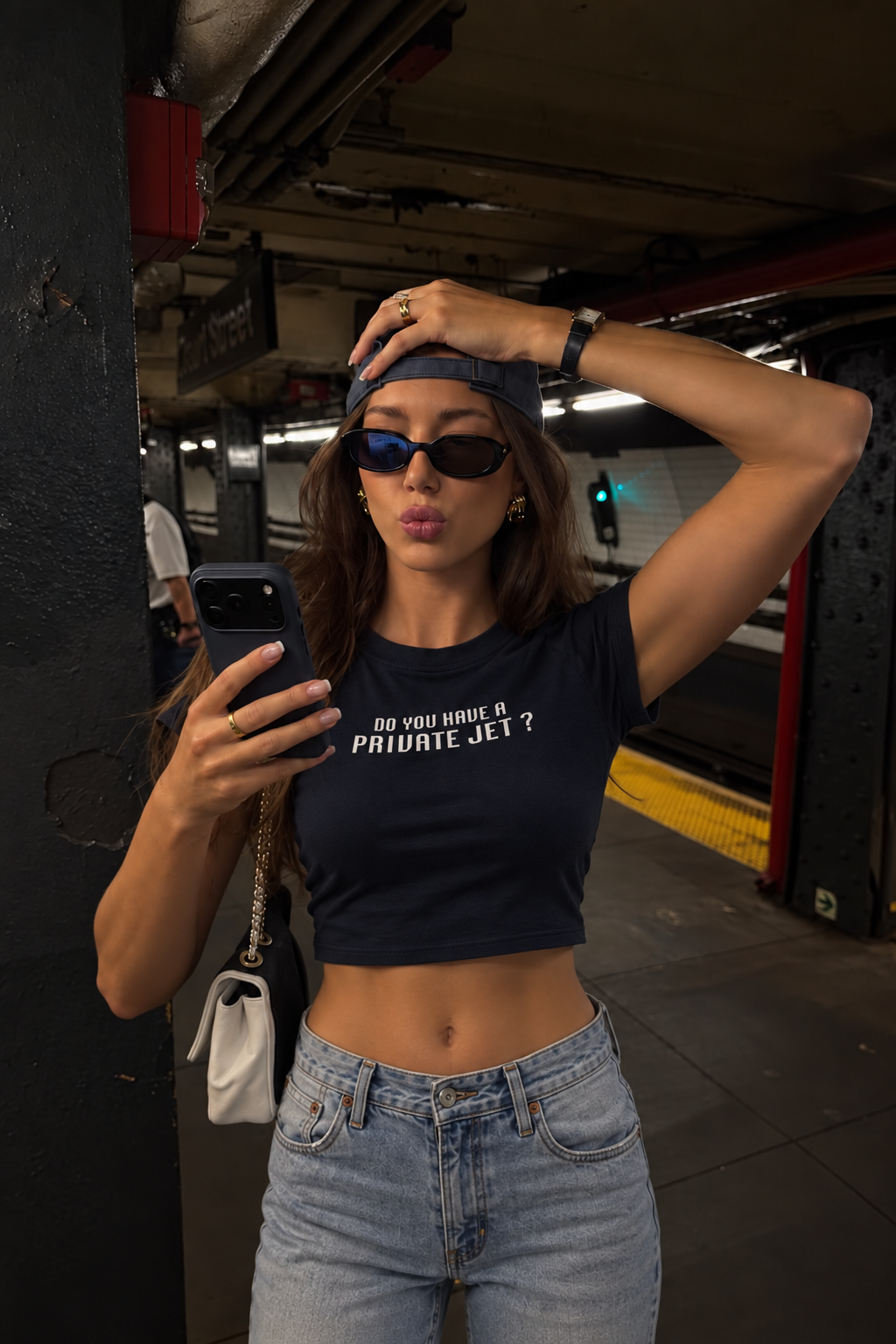 PRIVATE JET BABY CROP TOP