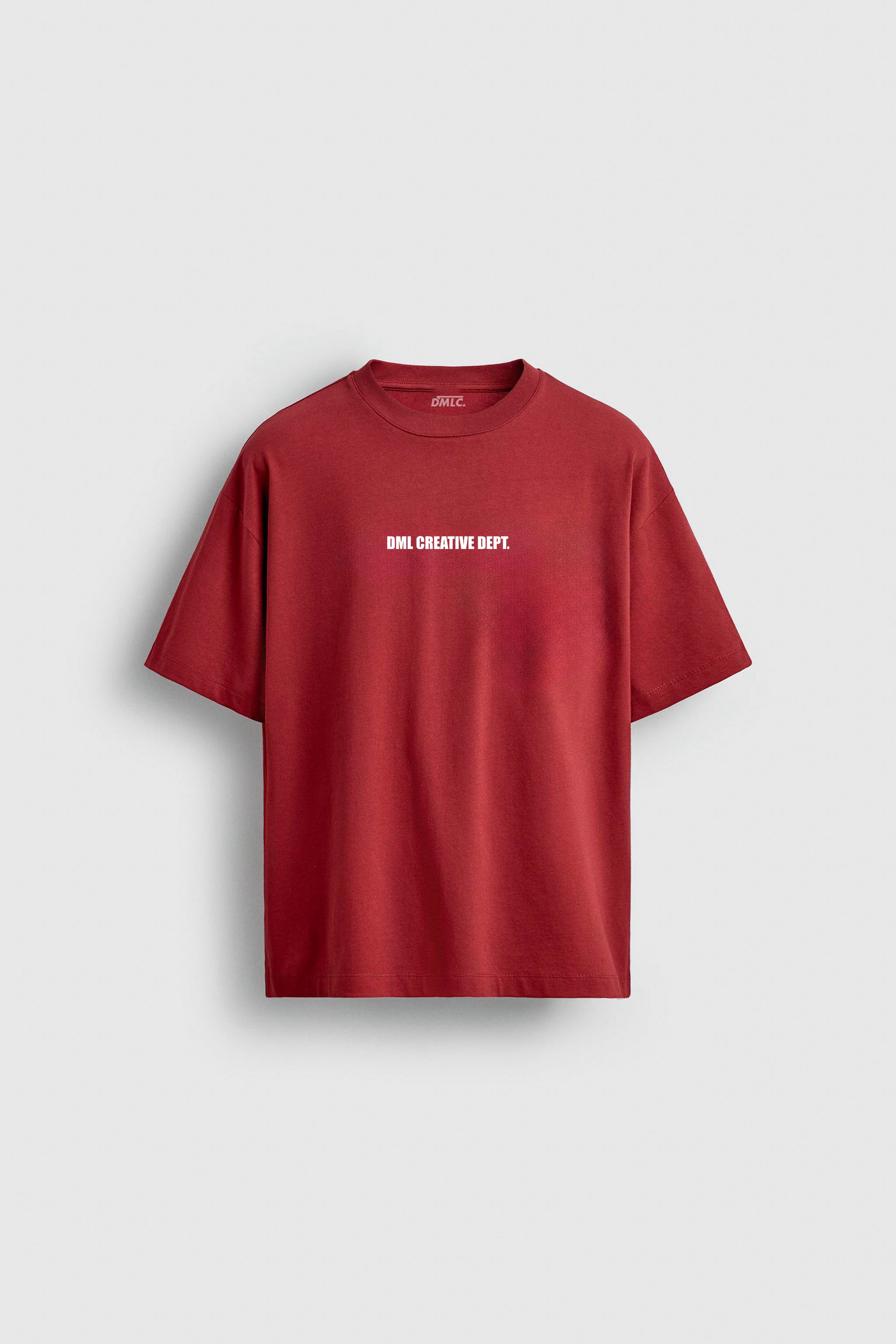 ROMANCE RED OVERSIZED TSHIRT
