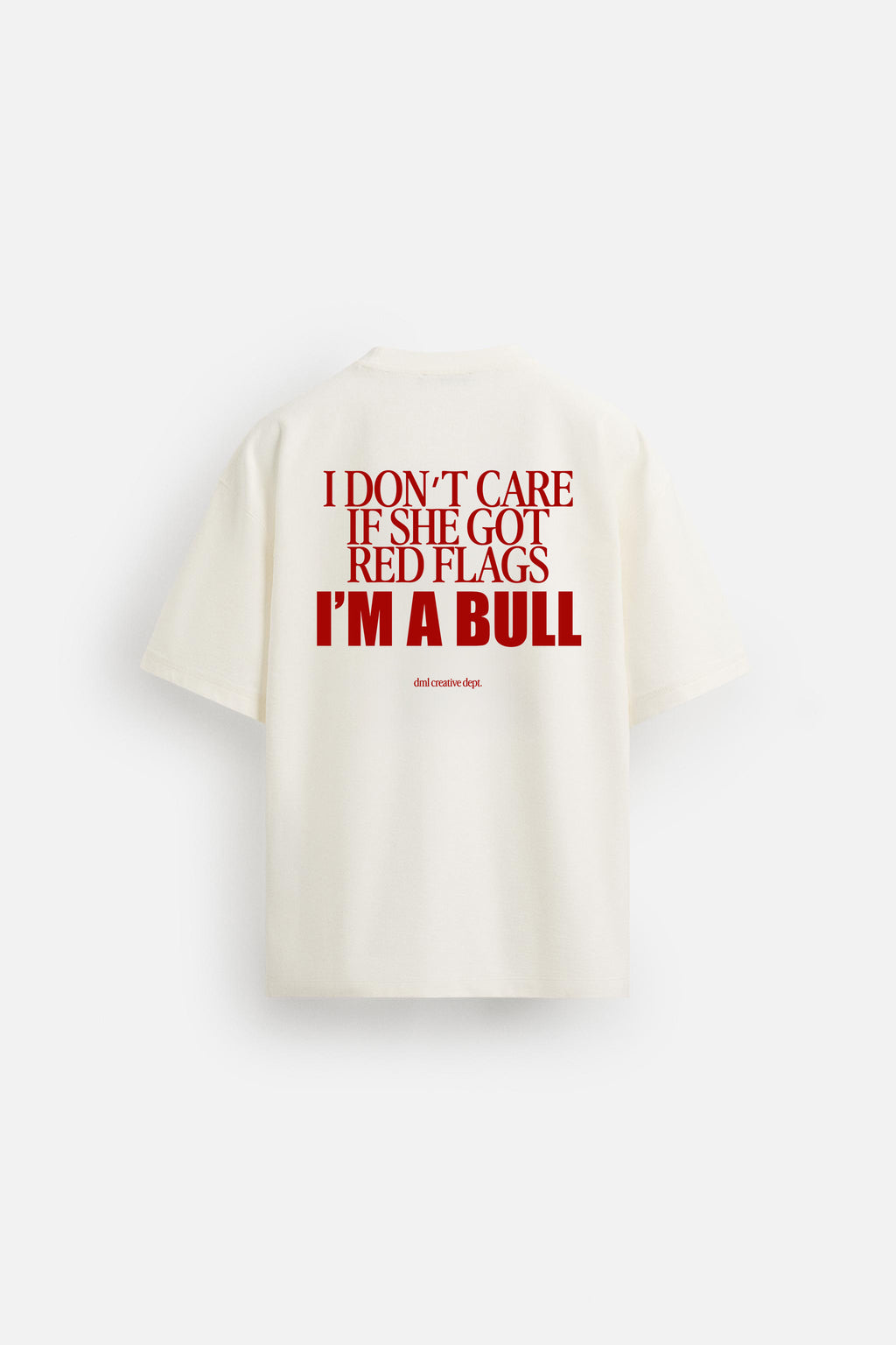 RED FLAGS OVERSIZED TSHIRT