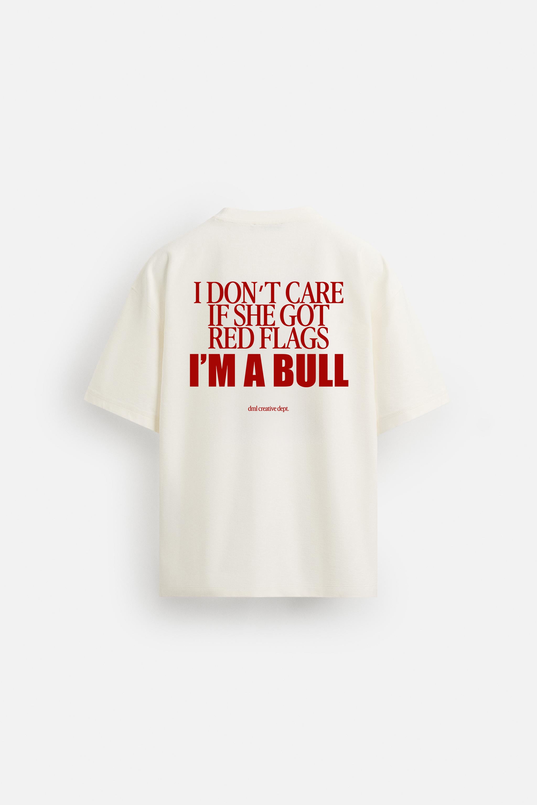 RED FLAGS OVERSIZED TSHIRT