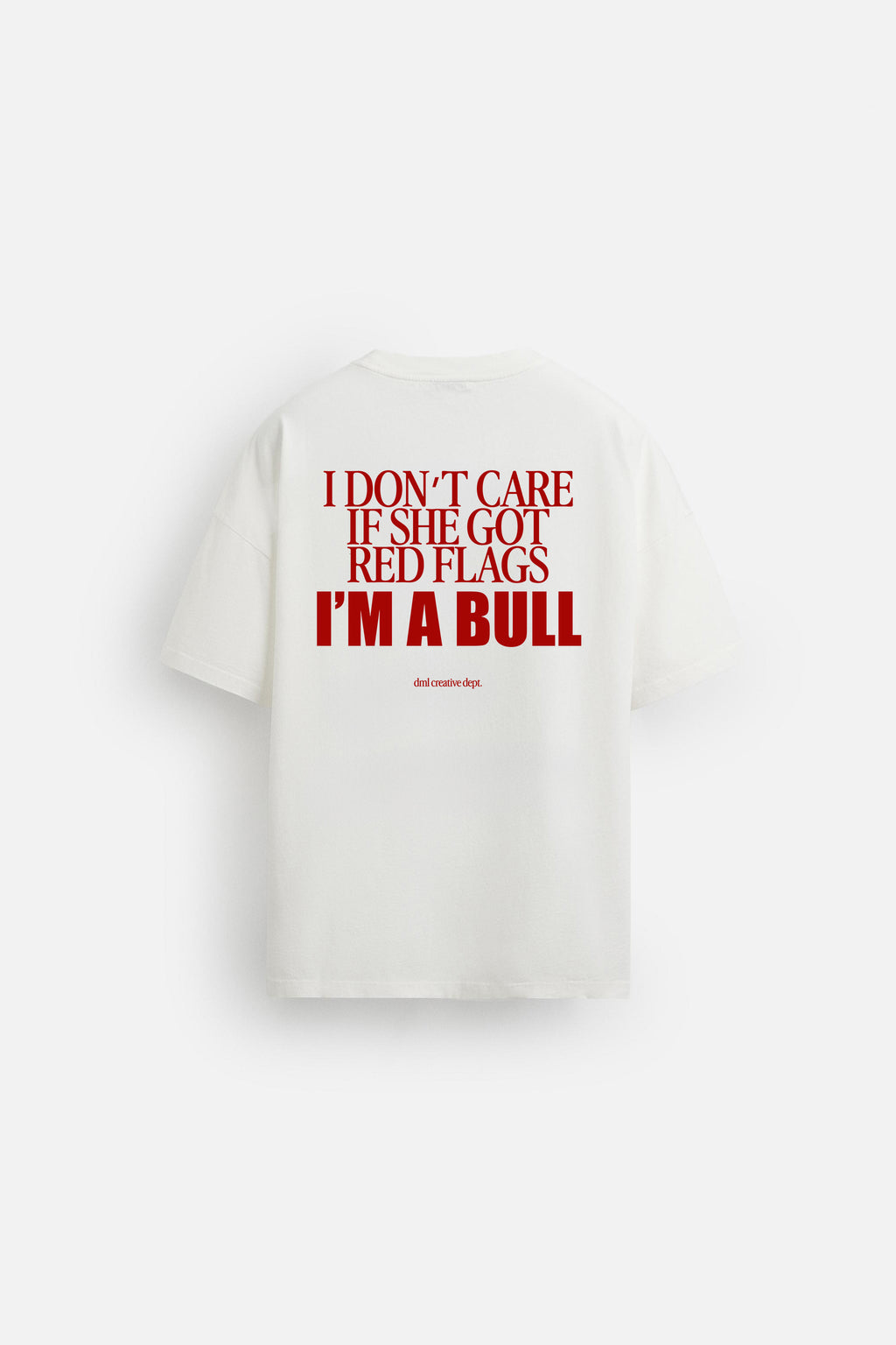 RED FLAGS OVERSIZED TSHIRT