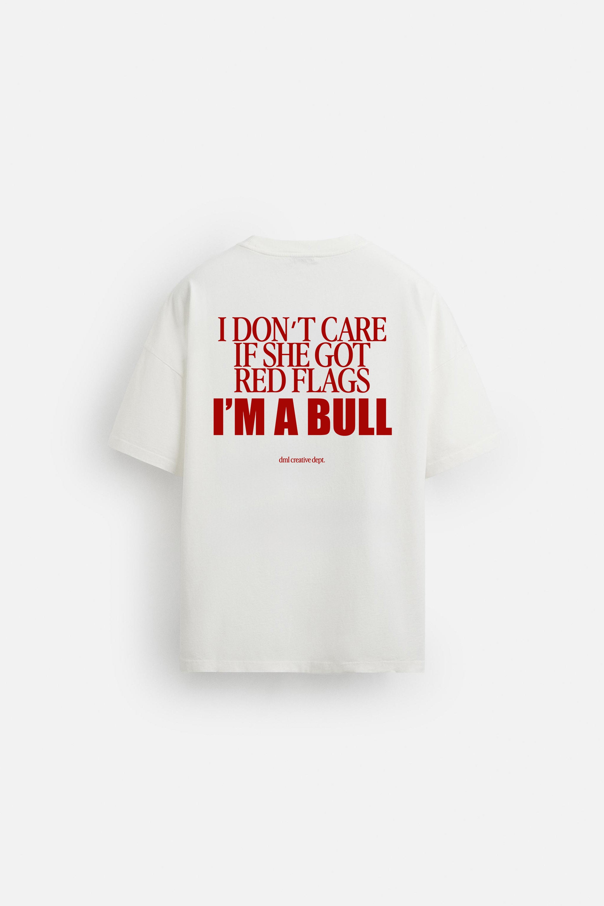 RED FLAGS OVERSIZED TSHIRT