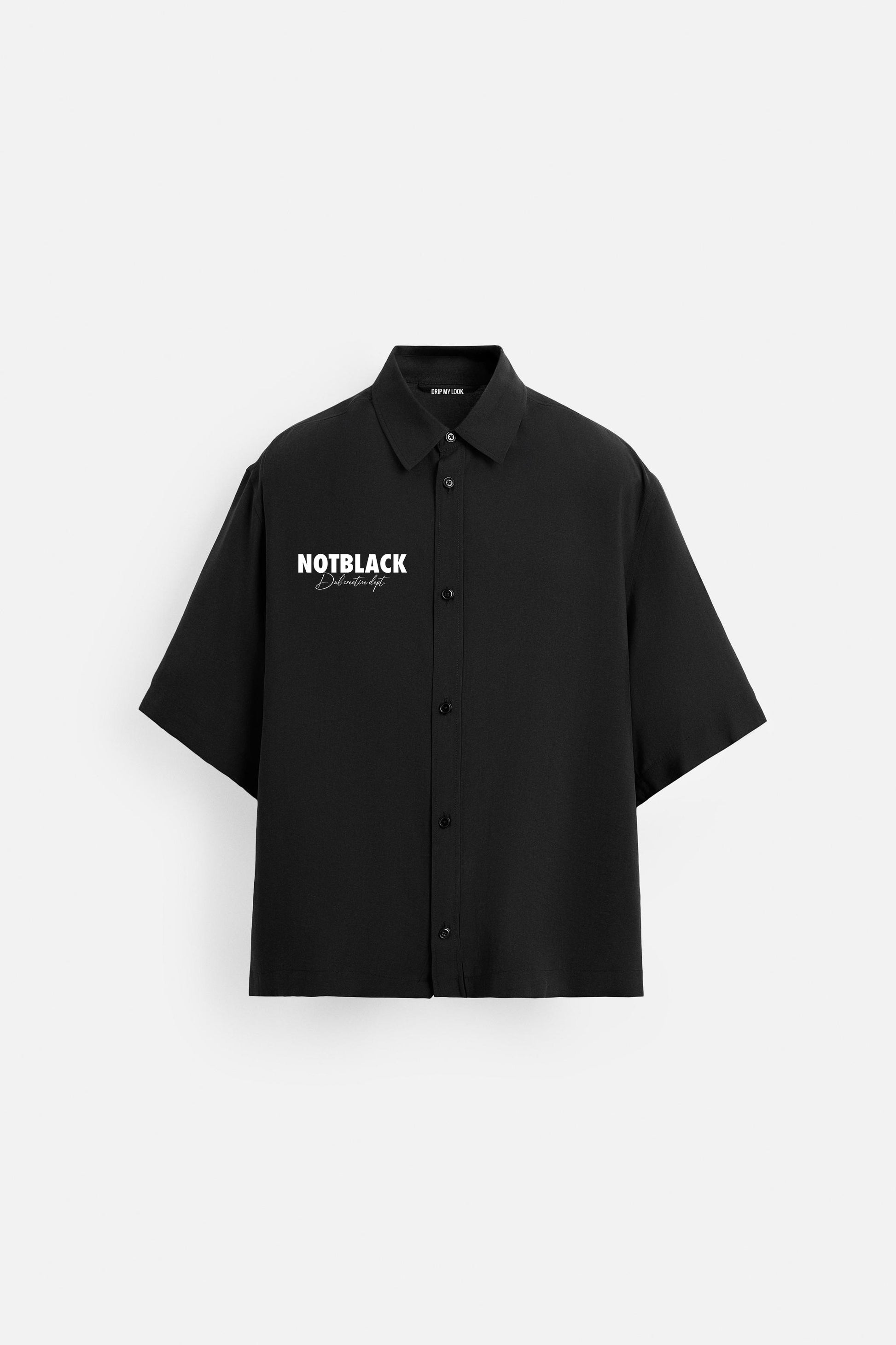 NOTBLACK RELAXED FIT FLOWING SHIRT