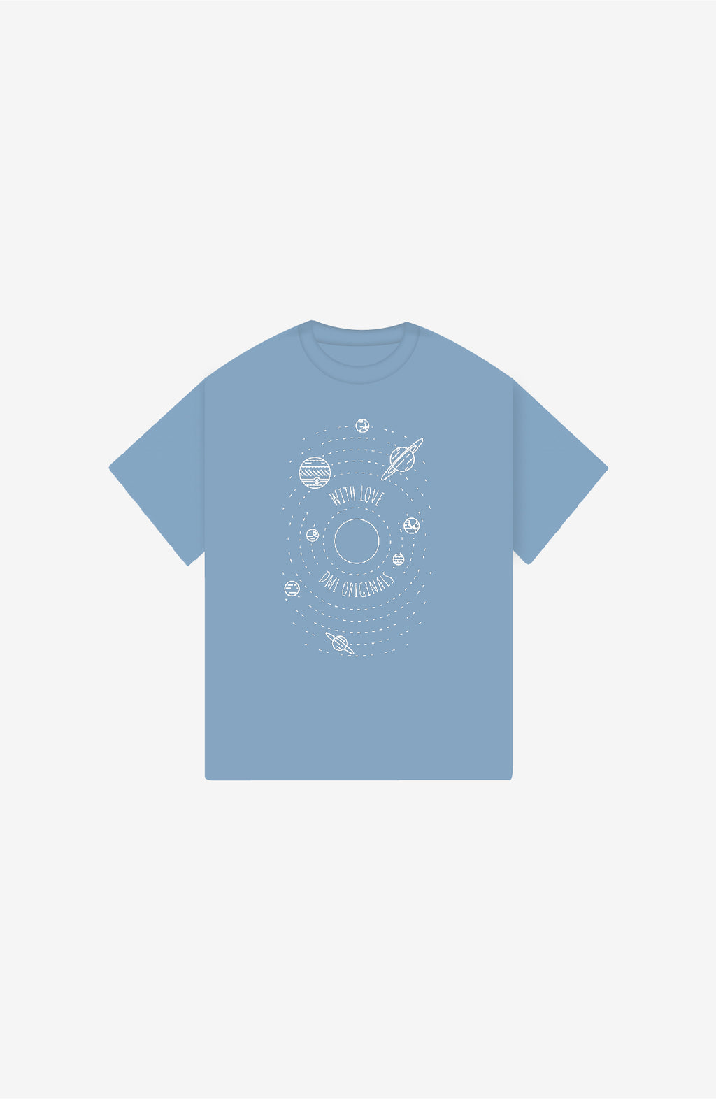 SPACE WITH LOVE SKY OVERSIZED T-SHIRT