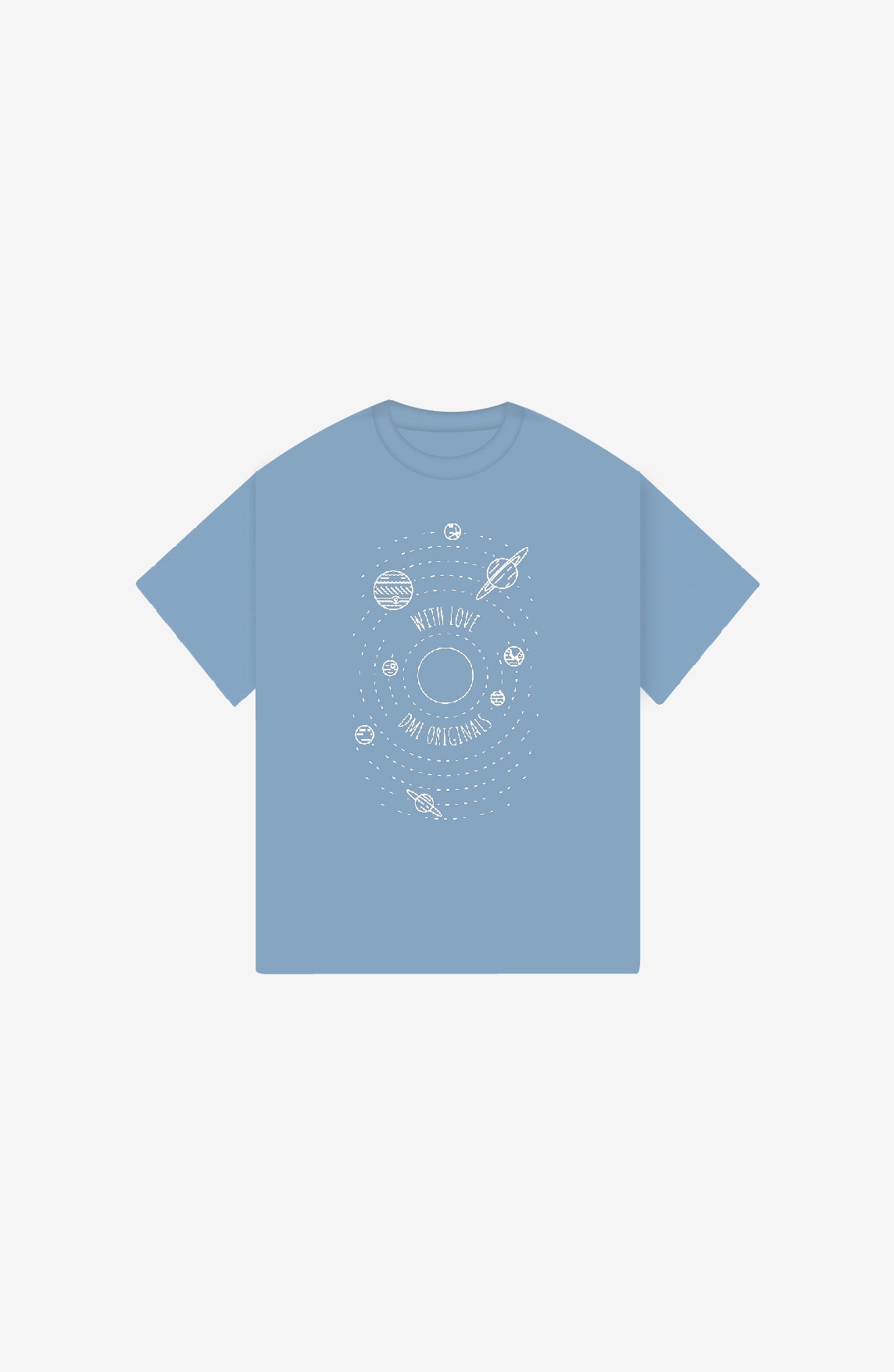 SPACE WITH LOVE SKY OVERSIZED T-SHIRT