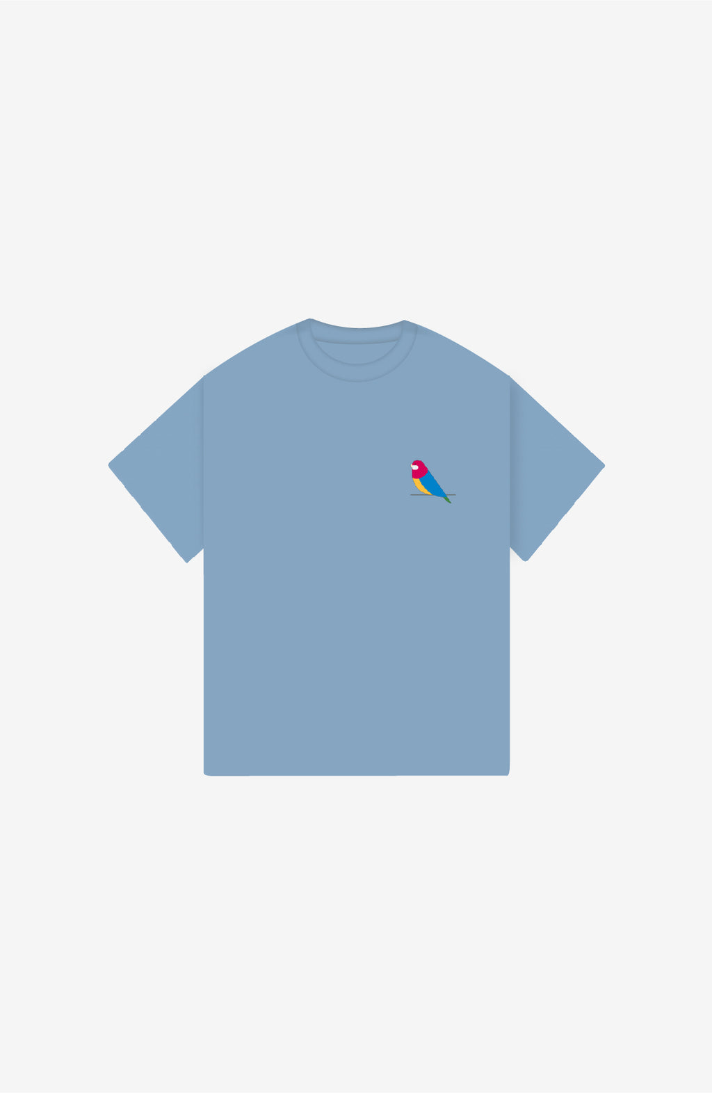 SPEEDING VINTAGE SKY OVERSIZED T-SHIRT