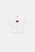 SUPERMAN BABY CROP TOP