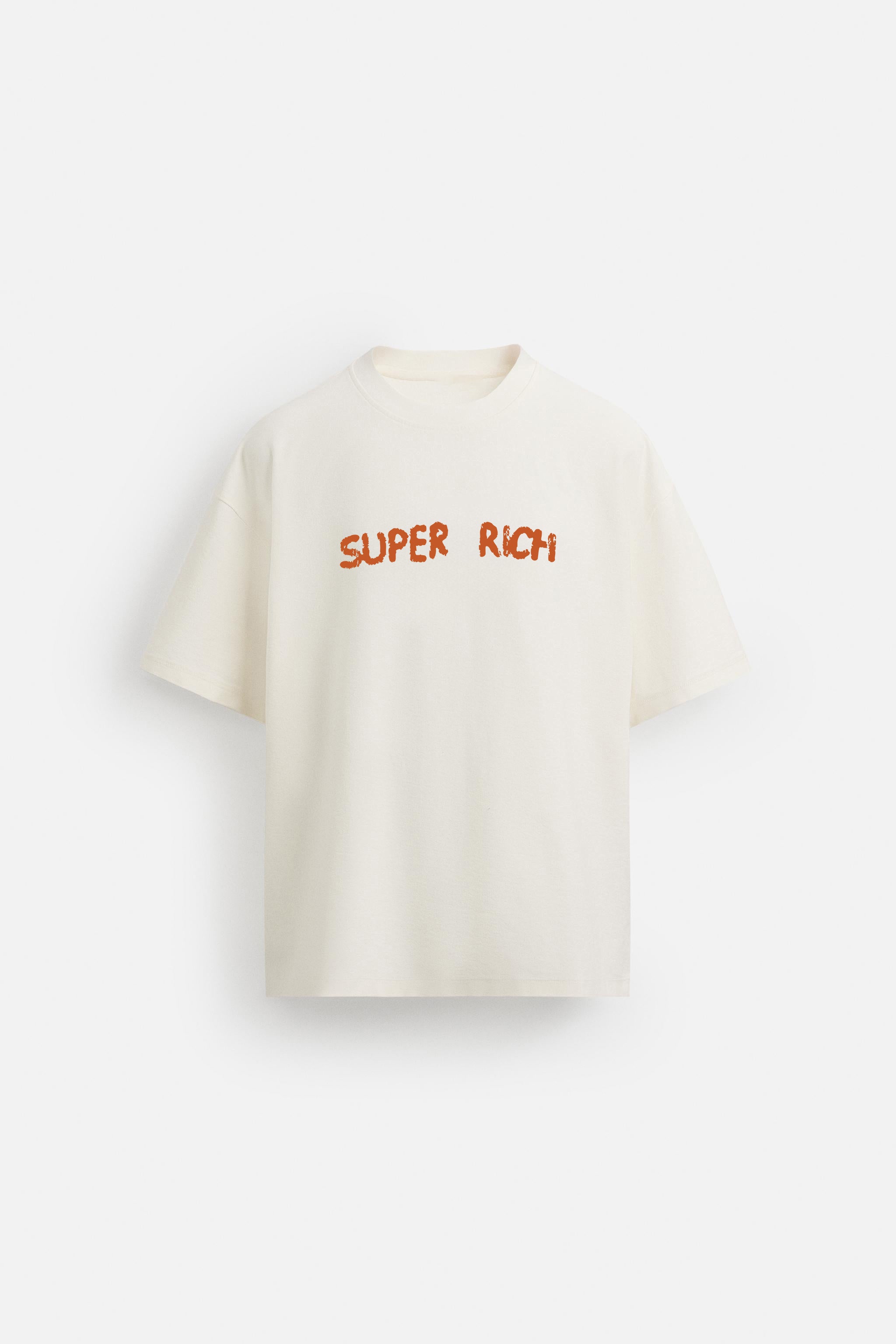 SUPER RICH OVERSIZED TERRY TSHIRT