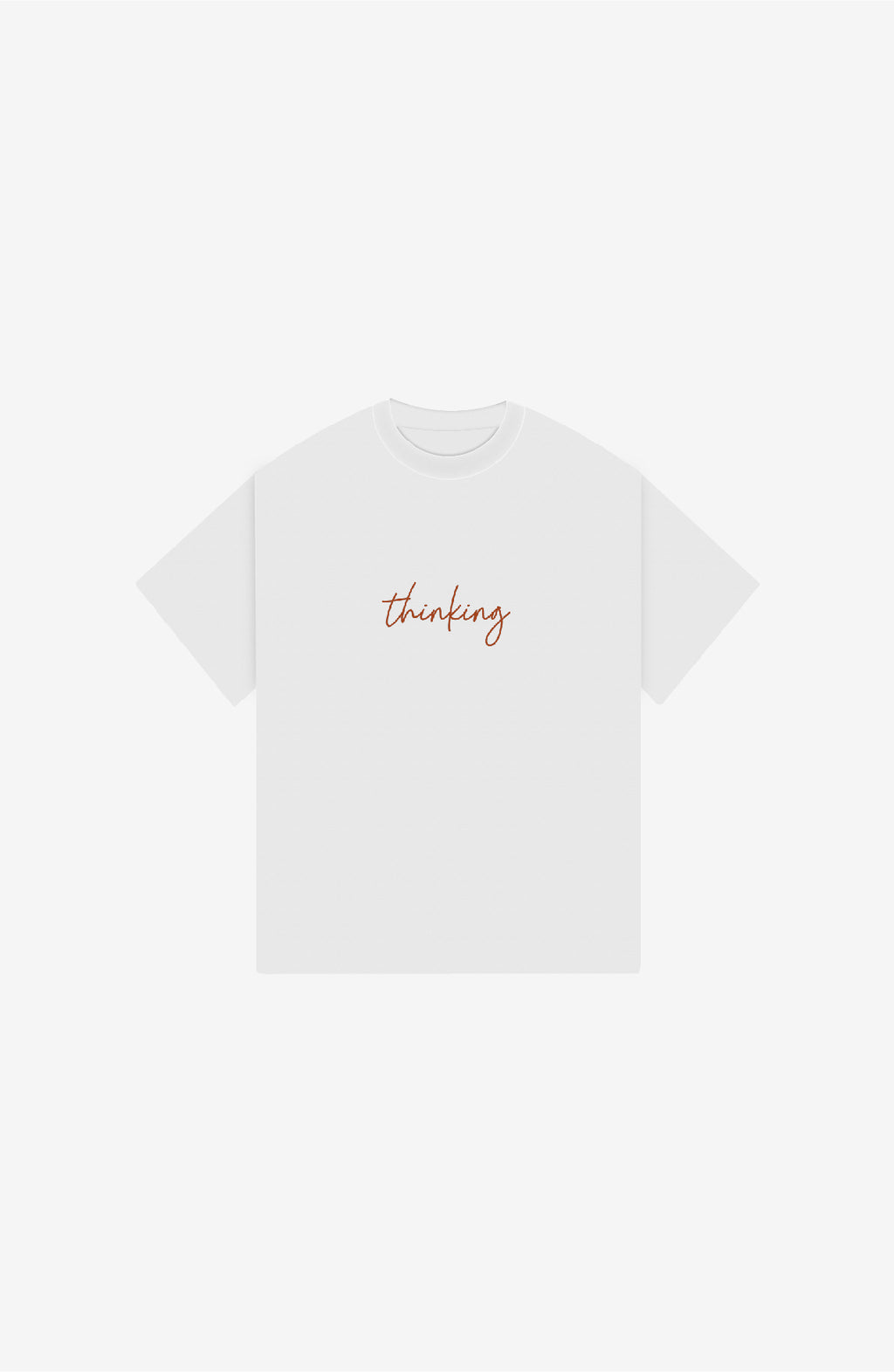 THINKING BILLIONAIRE OVERSIZE T-SHIRT