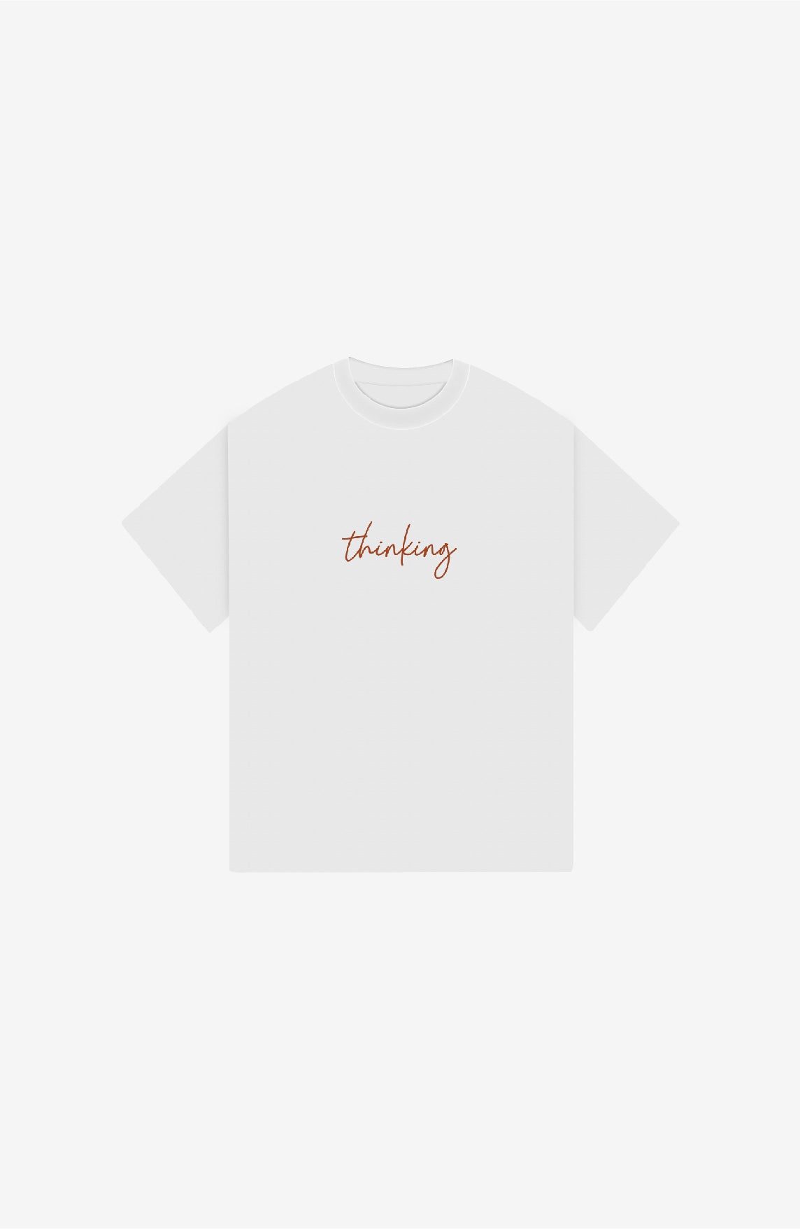 THINKING BILLIONAIRE OVERSIZE T-SHIRT