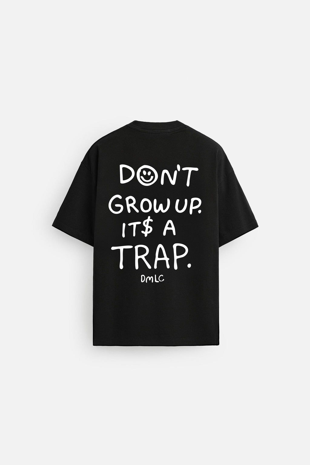 ITS A TRAP BLACK OVERSIZED TERRY TSHIRT