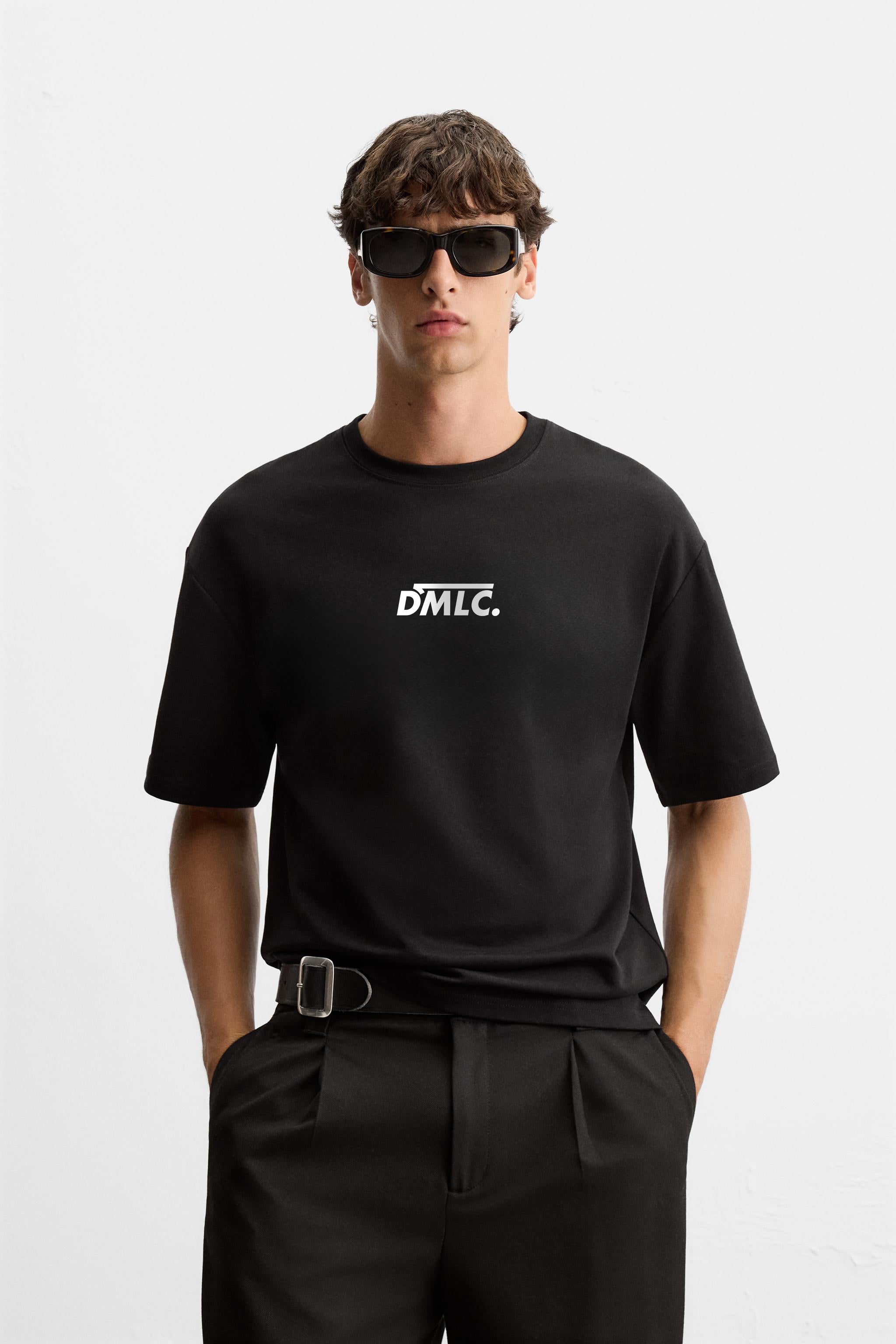 ITS A TRAP BLACK OVERSIZED TERRY TSHIRT