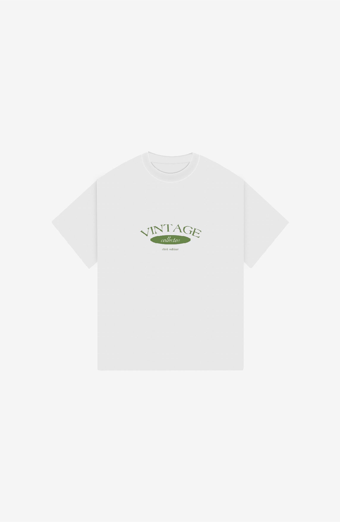 COLLECTOR VINTAGE WHITE OVERSIZED T-SHIRT