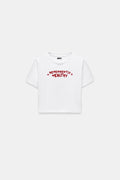 DEPENDENTLY WEALTHY BABY CROP TOP