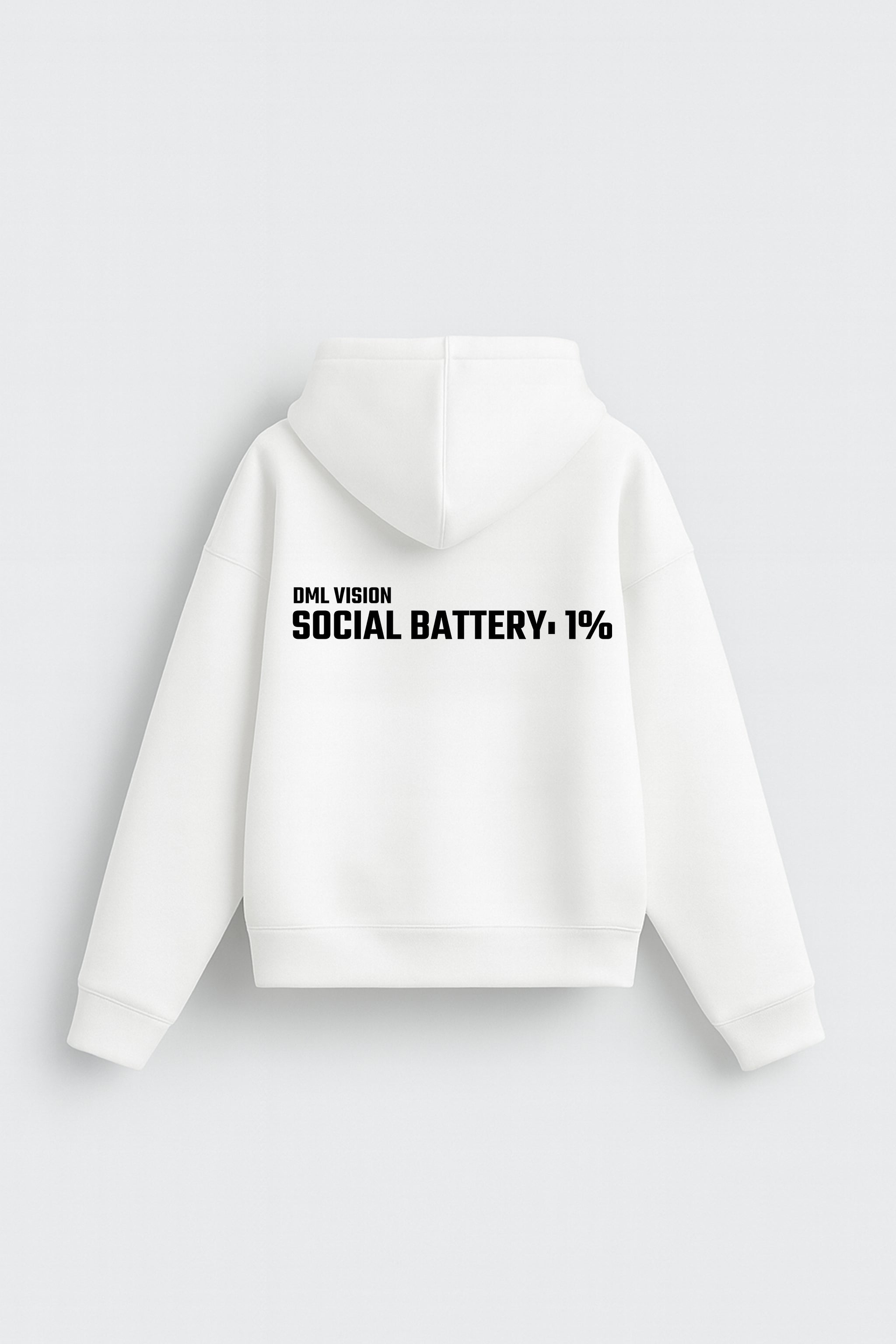 SOCIAL BATTERY DML VISION OVERSIZED HOODIE