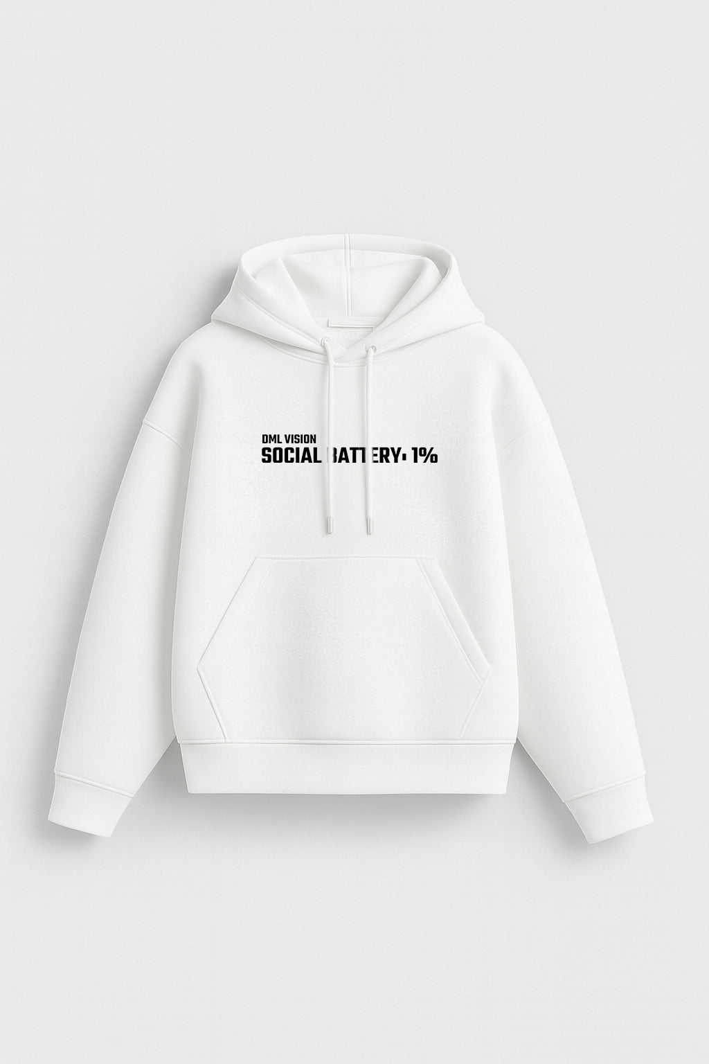 SOCIAL BATTERY DML VISION OVERSIZED HOODIE