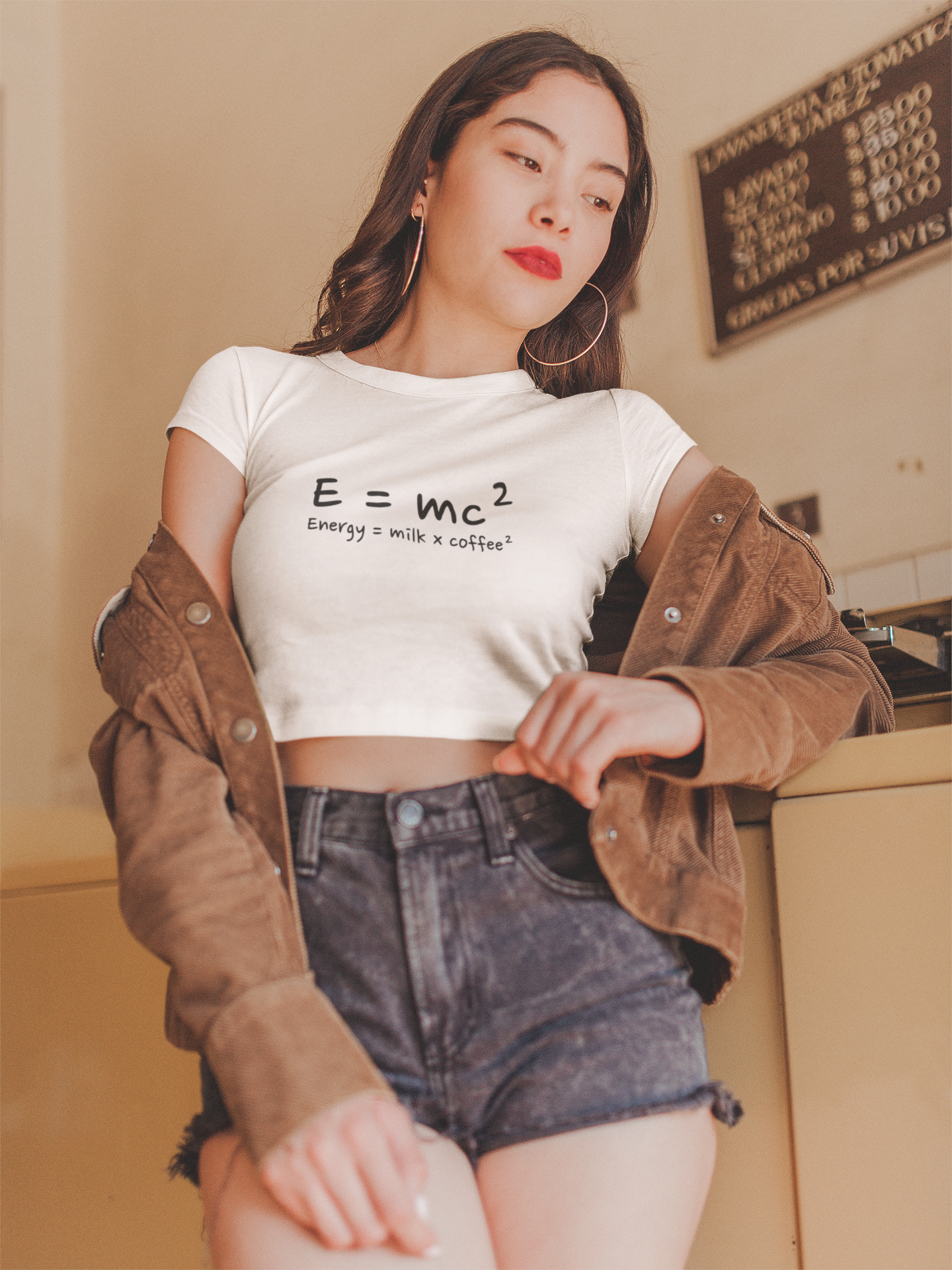 Milk x coffee Baby Tee