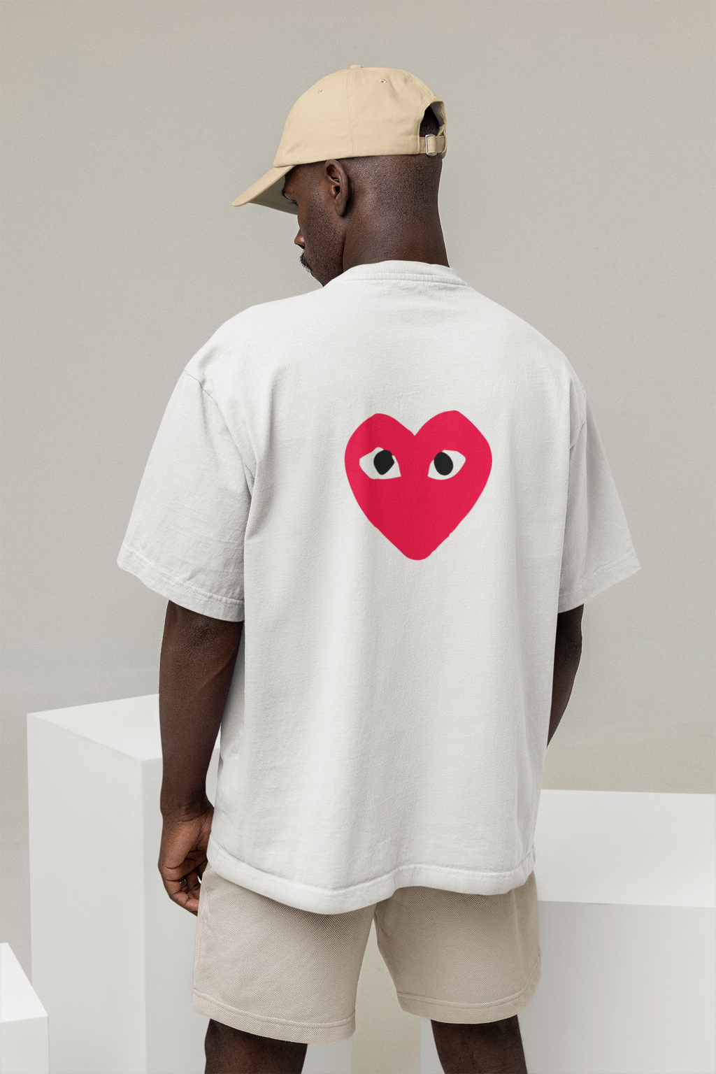 S3XY HEART OVERSIZE T-SHIRT