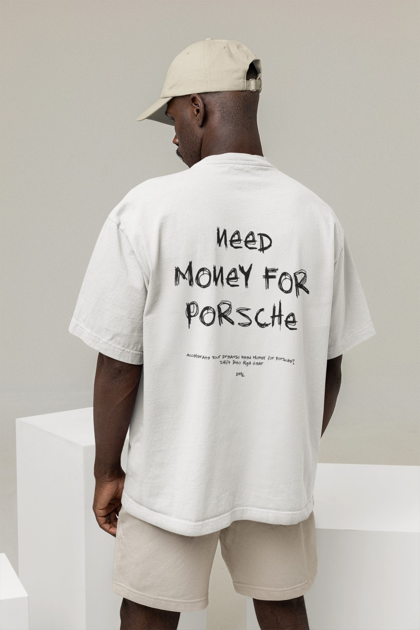 NEED MONEY FOR PORSCHE OVERSIZED T-SHIRT PACK OF 2