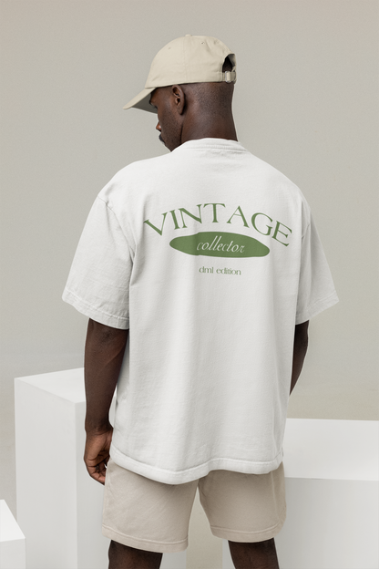 COLLECTOR VINTAGE WHITE OVERSIZED T-SHIRT