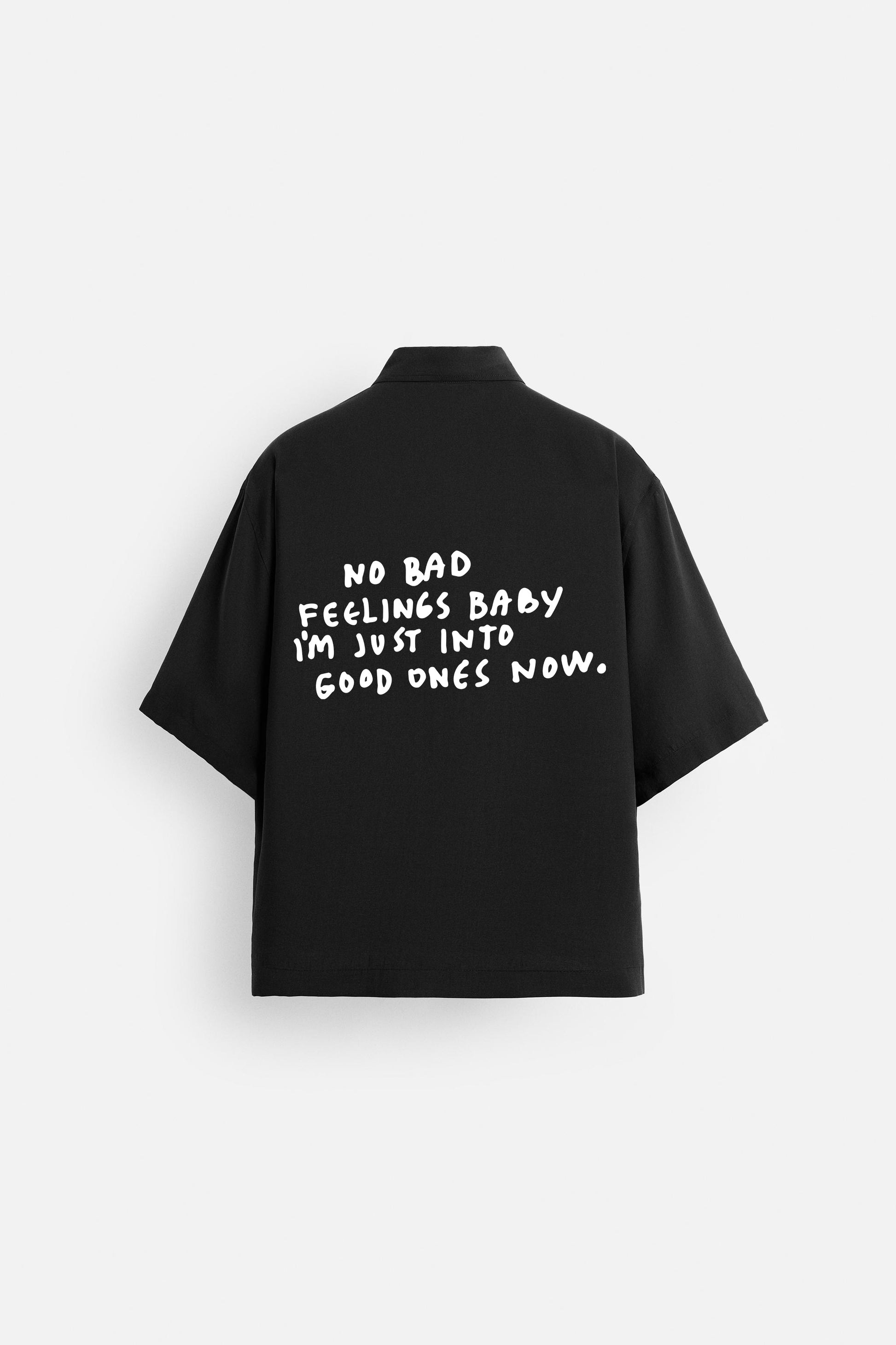GOOD FEELINGS RELAXED FIT FLOWING SHIRT