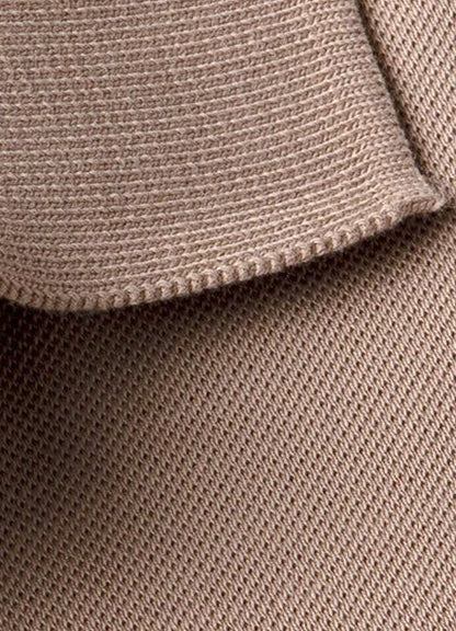 SAND SUPER SOFT PIQUE KNIT REGULAR POLO SHIRT