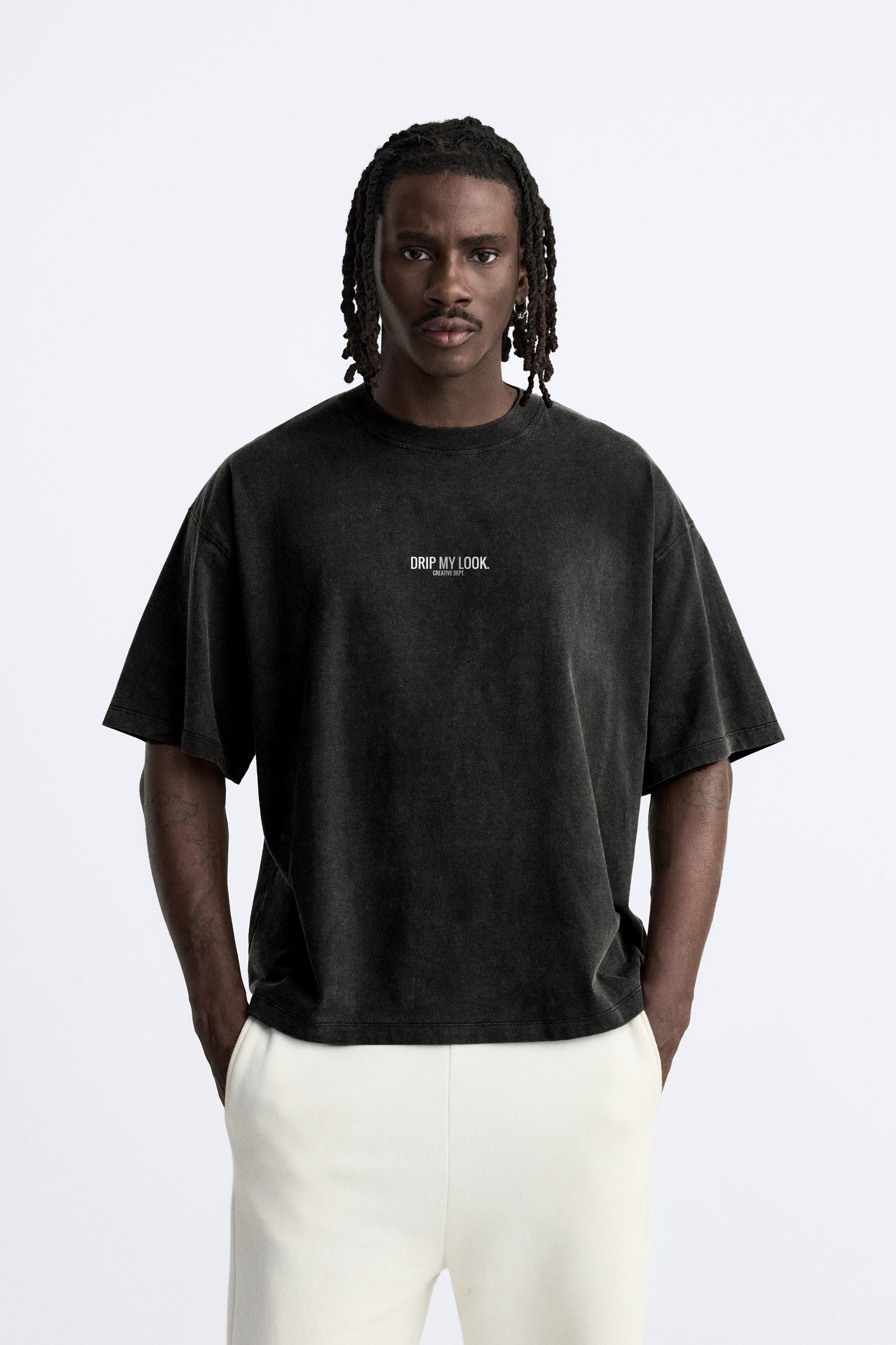 VENOM BLACK ACID OVERSIZED T-SHIRT