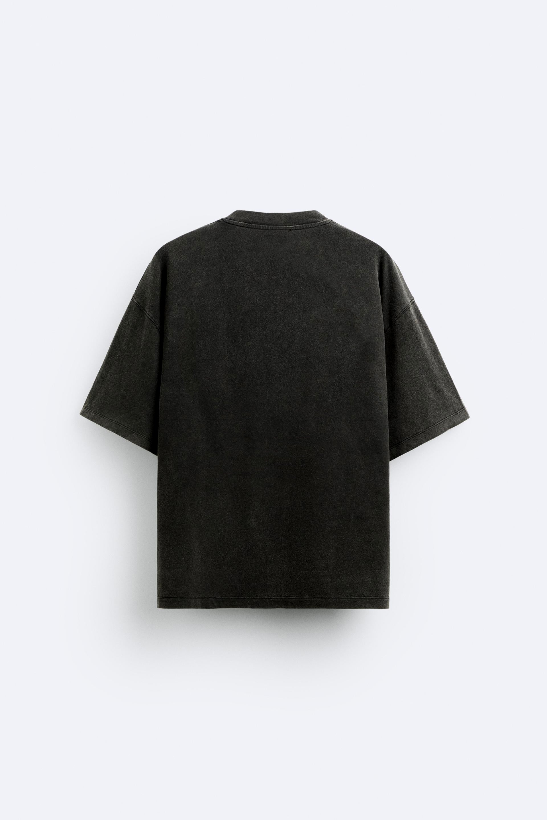 VENOM BLACK ACID OVERSIZED T-SHIRT