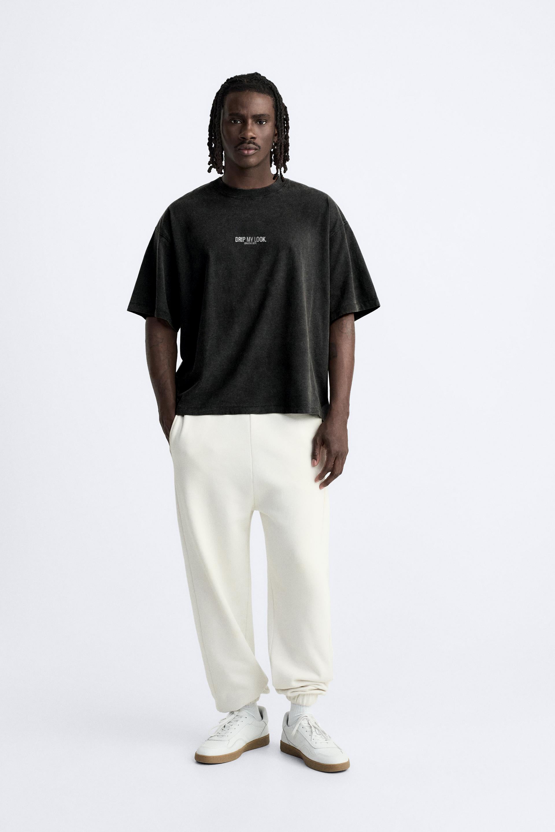 VENOM BLACK ACID OVERSIZED T-SHIRT