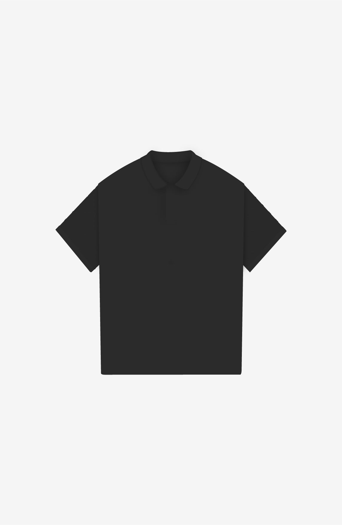 GHOST BLACK POLO SHIRT
