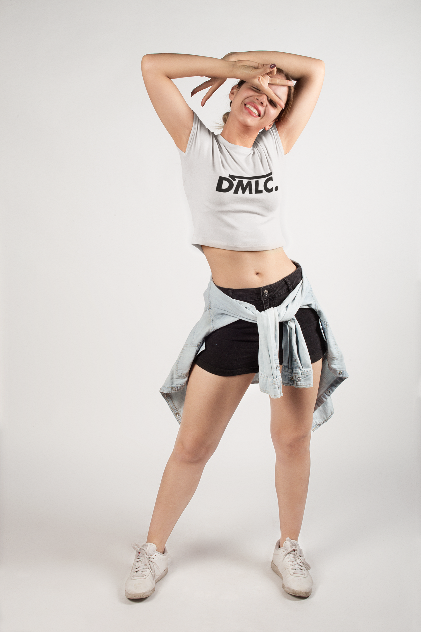 DMLC WHITE Baby Tee