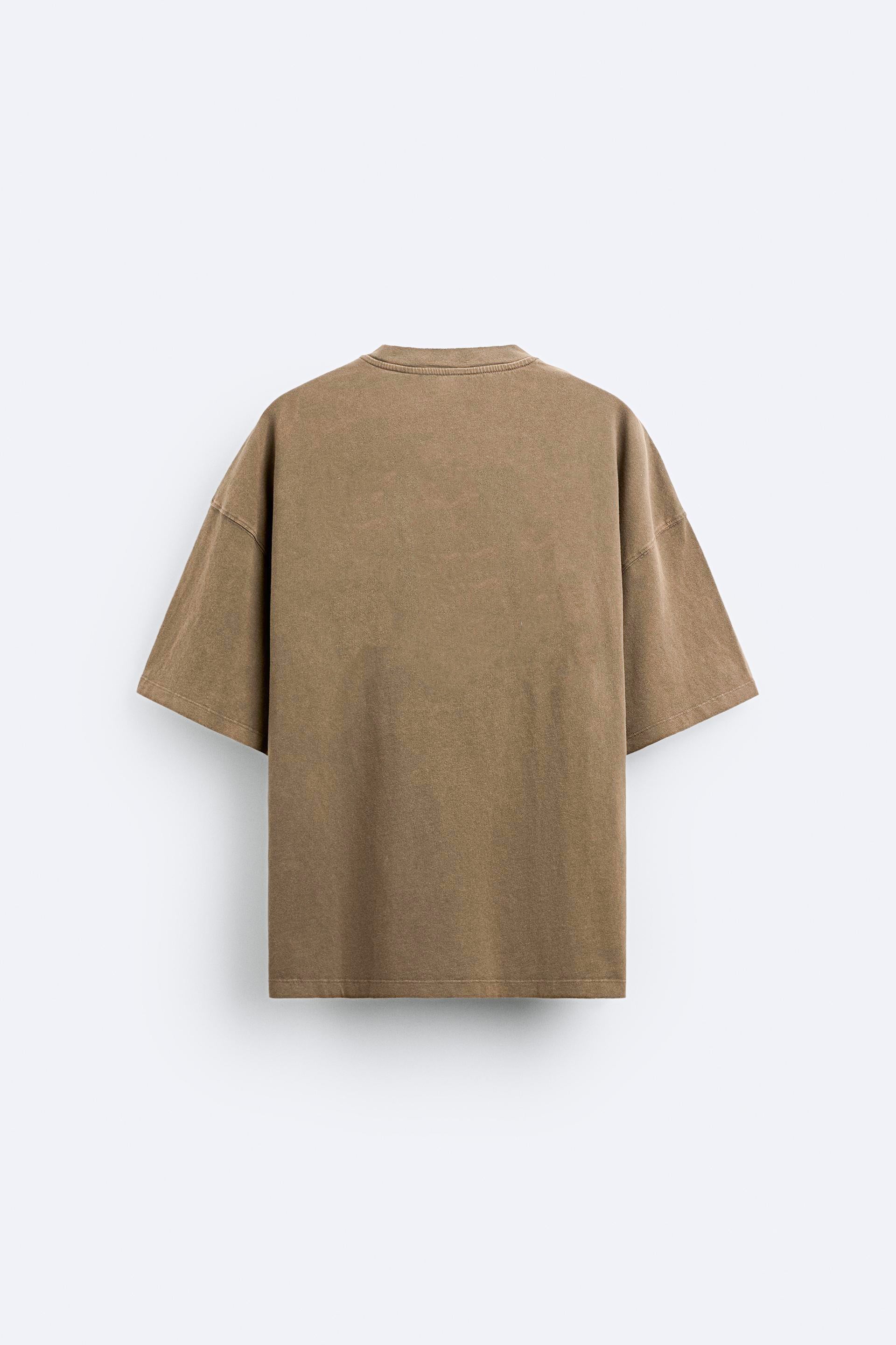 MUD YELLOW ACID OVERSIZED T-SHIRT