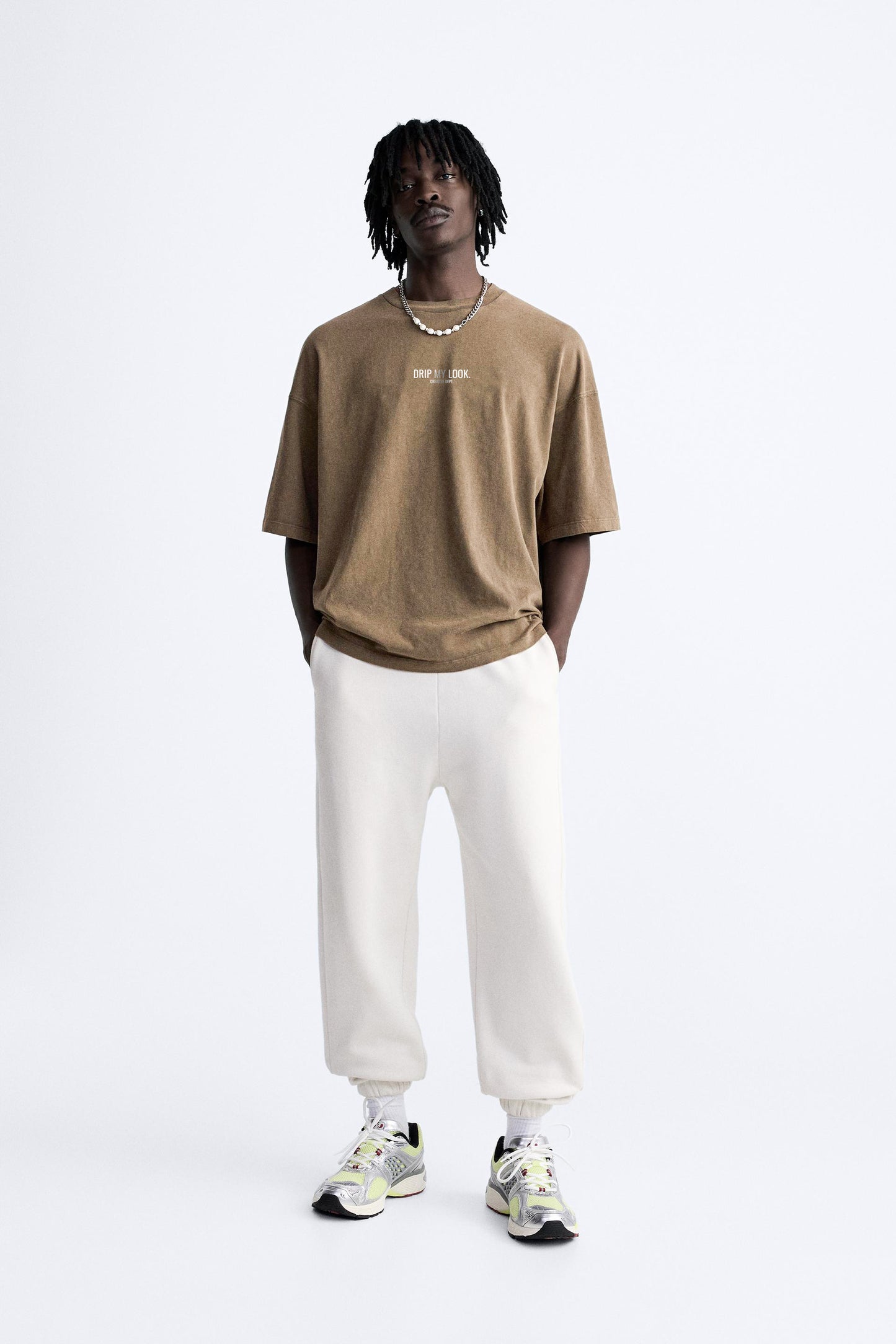MUD YELLOW ACID OVERSIZED T-SHIRT