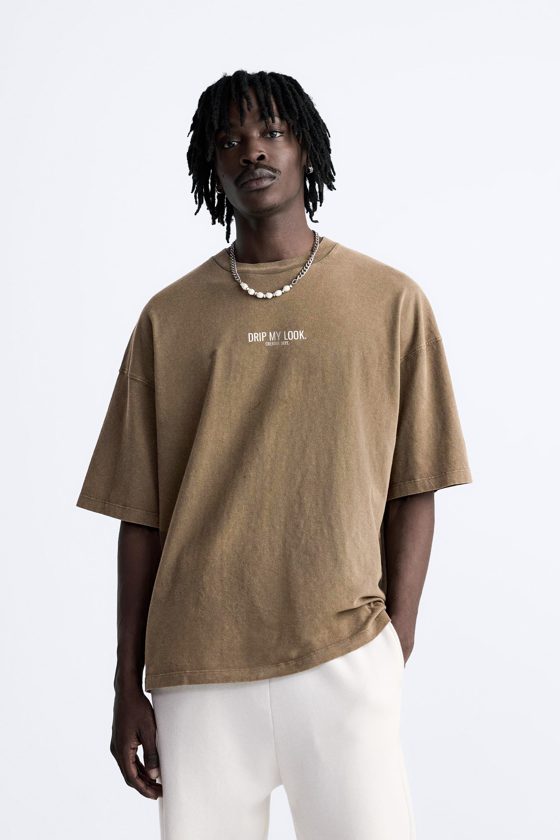 MUD YELLOW ACID OVERSIZED T-SHIRT