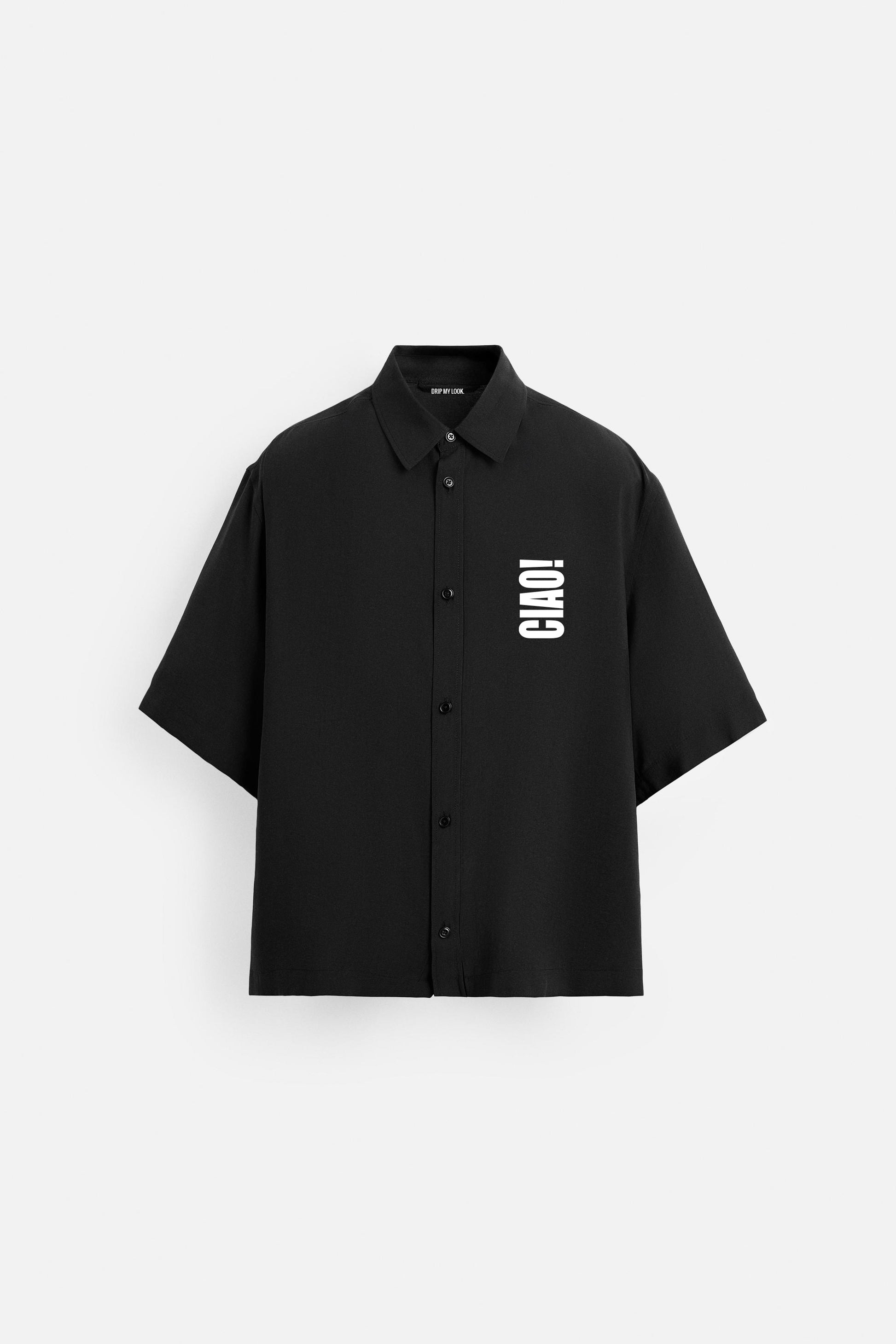 CIAO RELAXED FIT FLOWING SHIRT