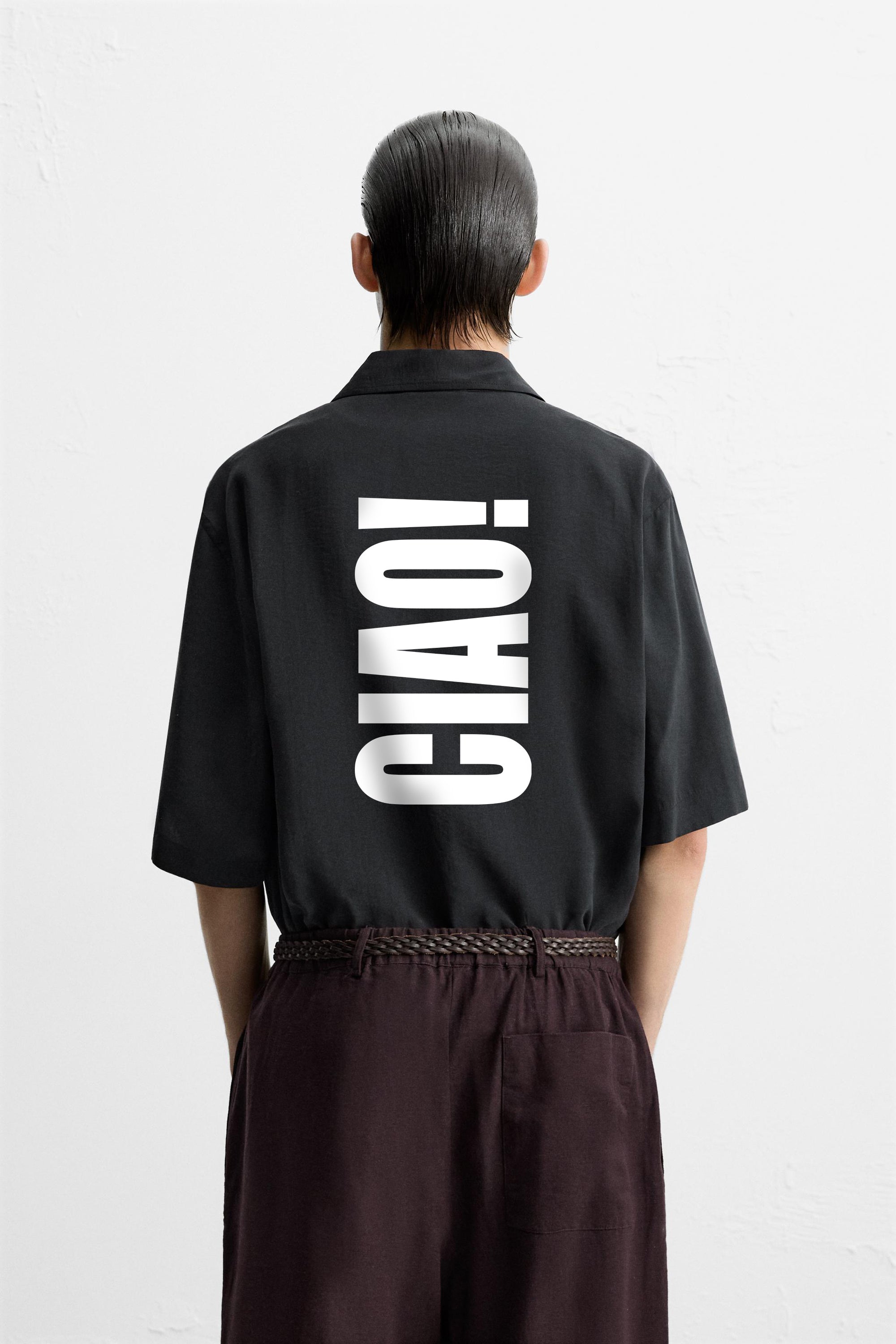 CIAO RELAXED FIT FLOWING SHIRT