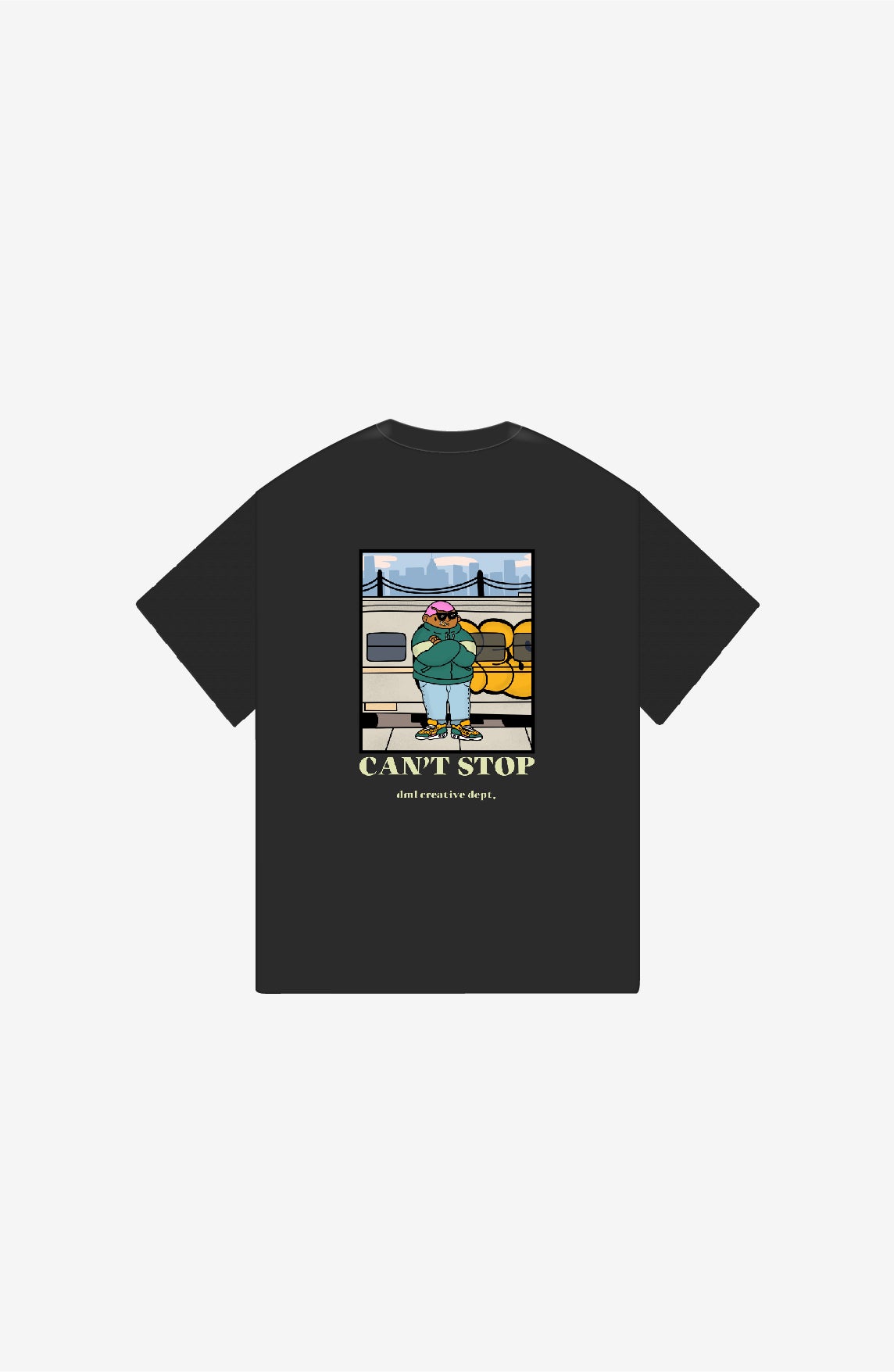 CAN'T STOP OVERSIZE T-SHIRT
