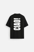 CIAO BLACK LOOSEFIT TSHIRT