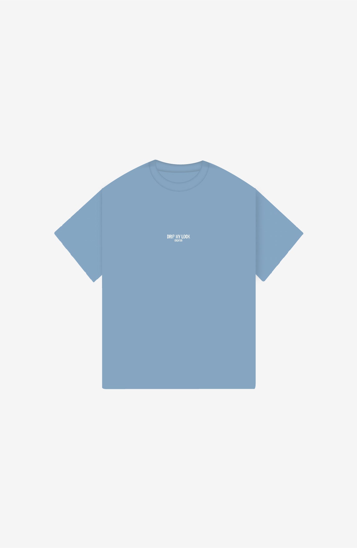 DML ORIGINALS BLUE OVERSIZE T-SHIRT