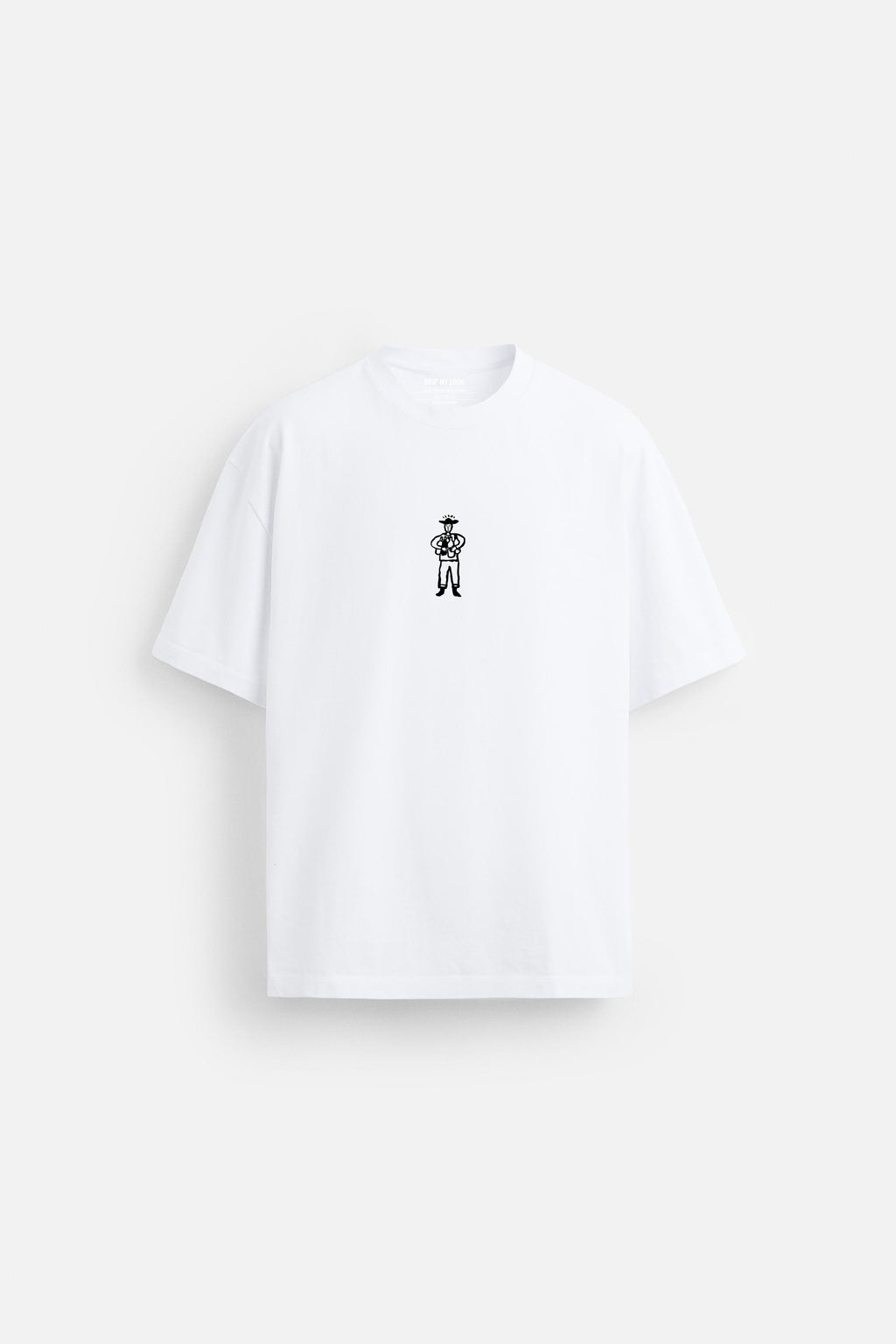 HOUSEPARTY WHITE LOOSEFIT TSHIRT