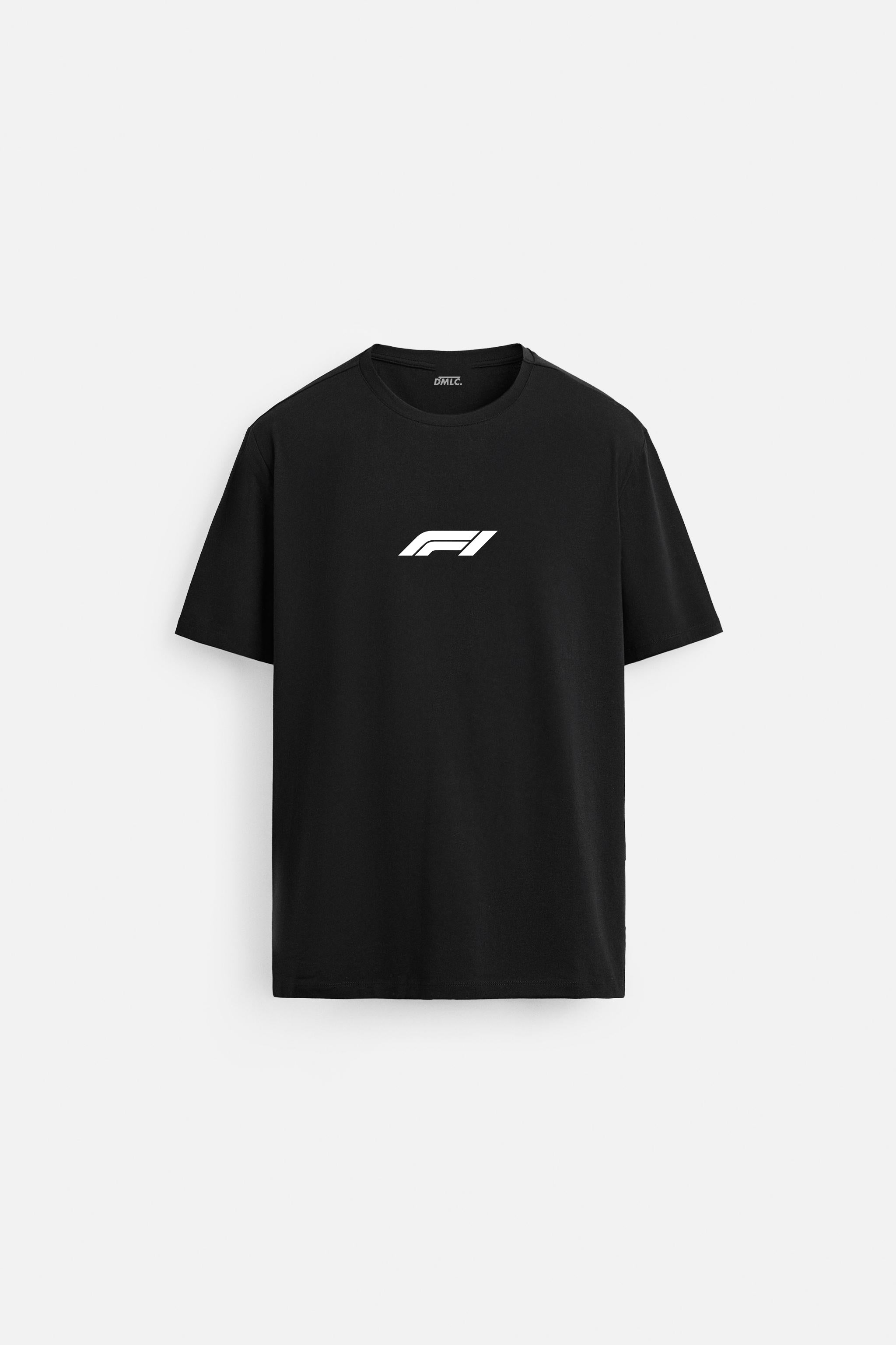 FORMULA ONE LOGO CREWNECK T-SHIRT