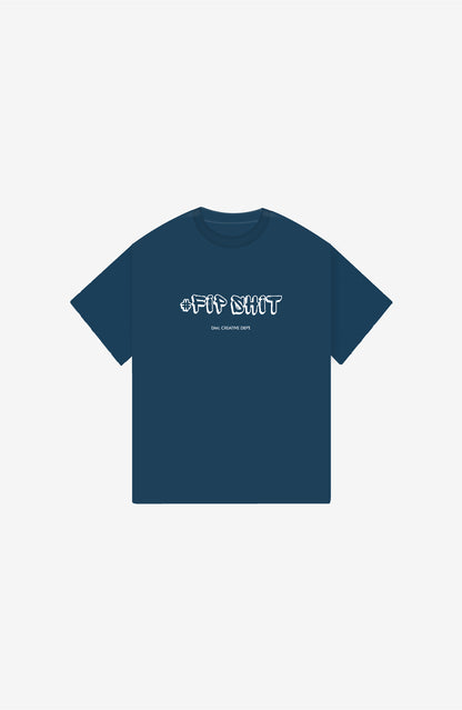 FOREVER IN PROFIT NAVY OVERSIZE T-SHIRT