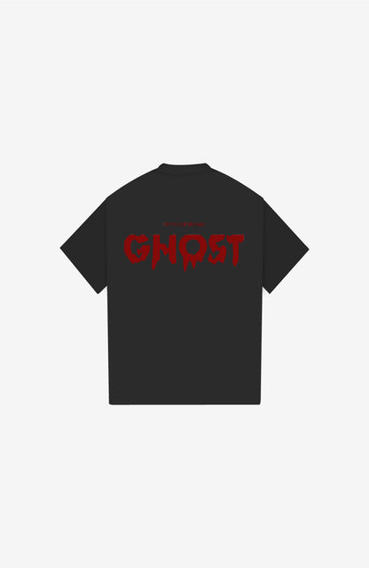 GHOST BLACK POLO SHIRT