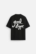 GOAL DIGGER BLACK LOOSEFIT TSHIRT