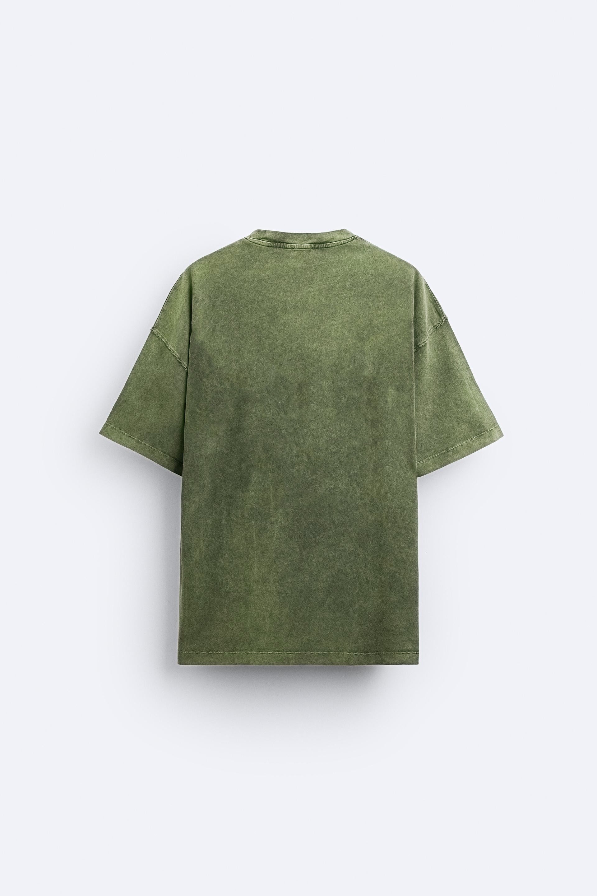 VINTAGE GREEN ACID OVERSIZED T-SHIRT