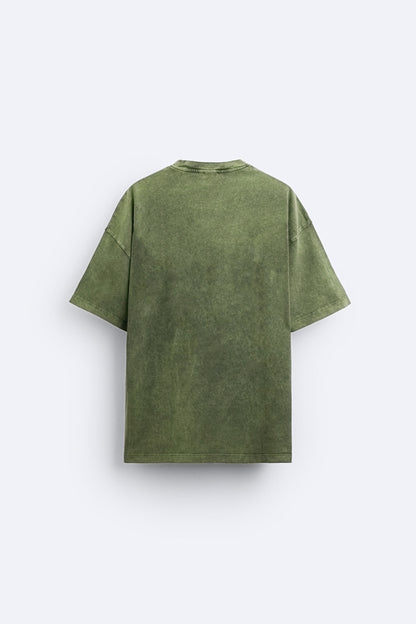 VINTAGE GREEN ACID OVERSIZED T-SHIRT