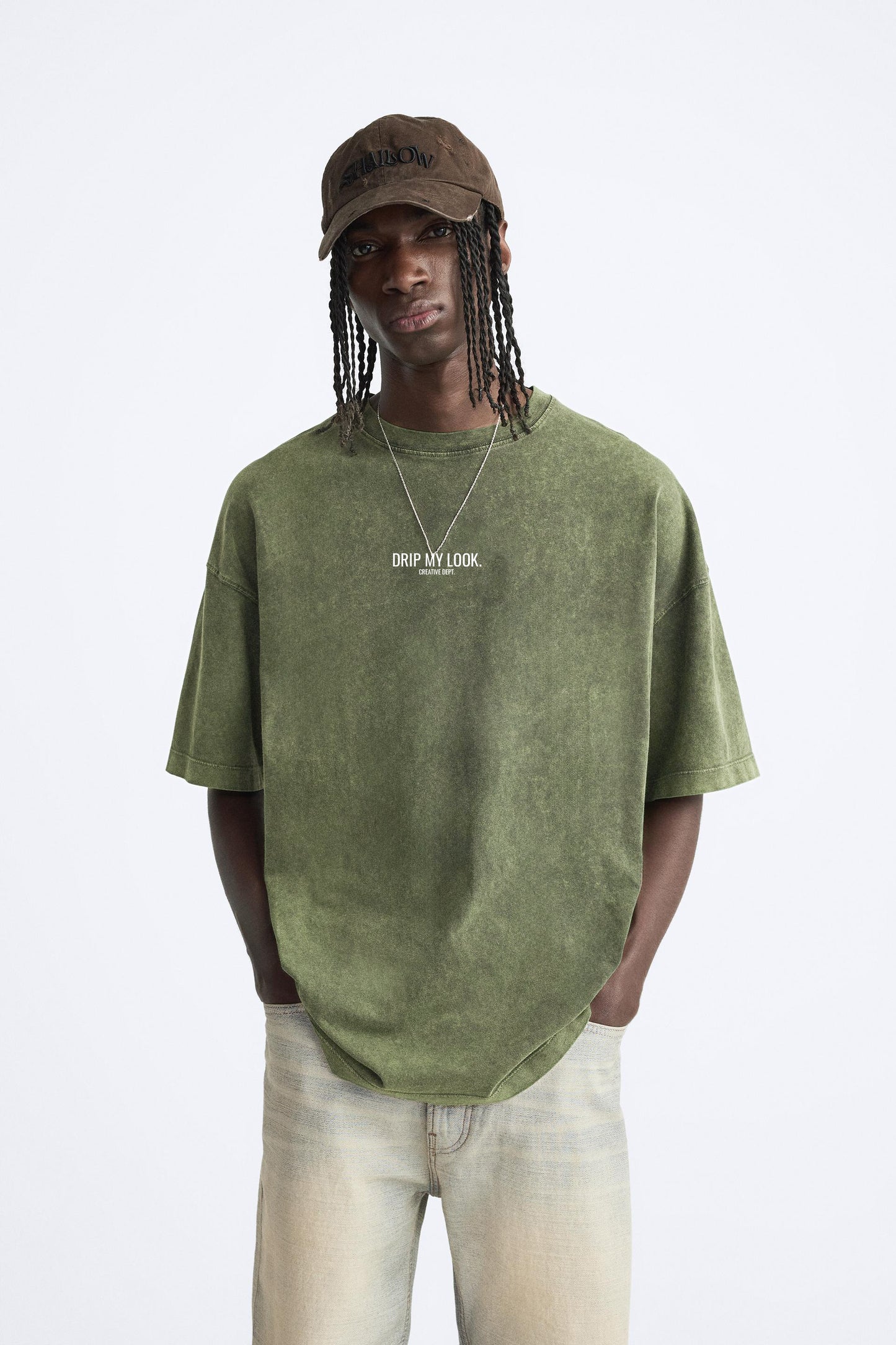 VINTAGE GREEN ACID OVERSIZED T-SHIRT