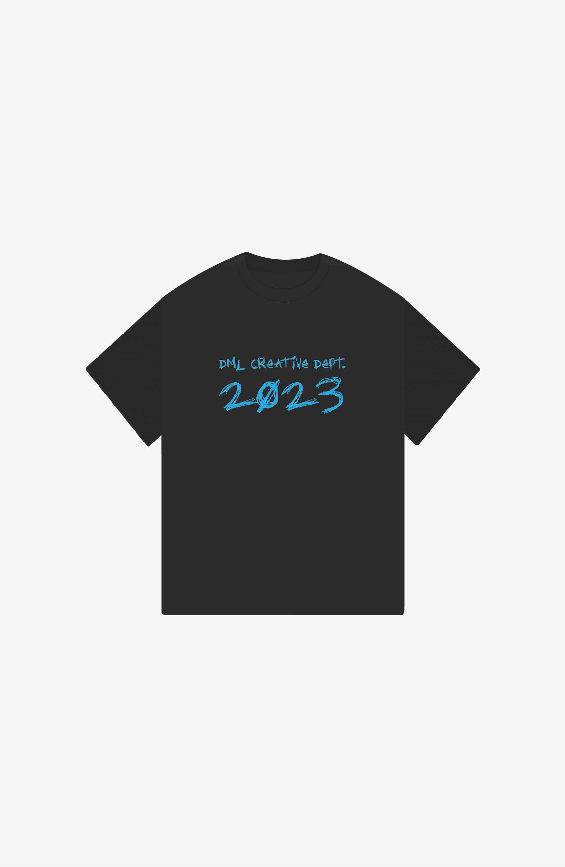 HIGH VIBRATIONS BLACK OVERSIZE T-SHIRT